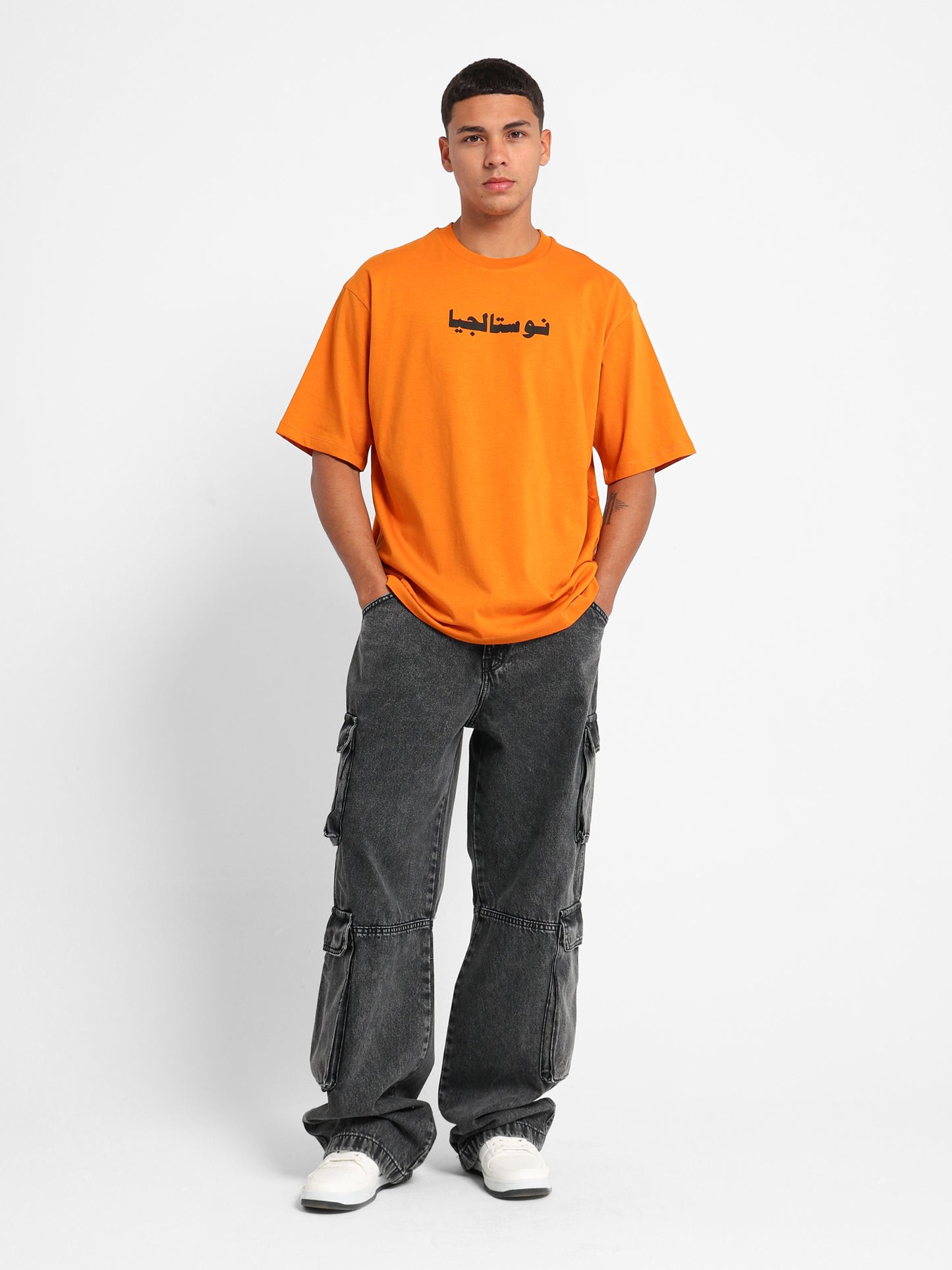 Multi-Pocket Loose Fit Jeans