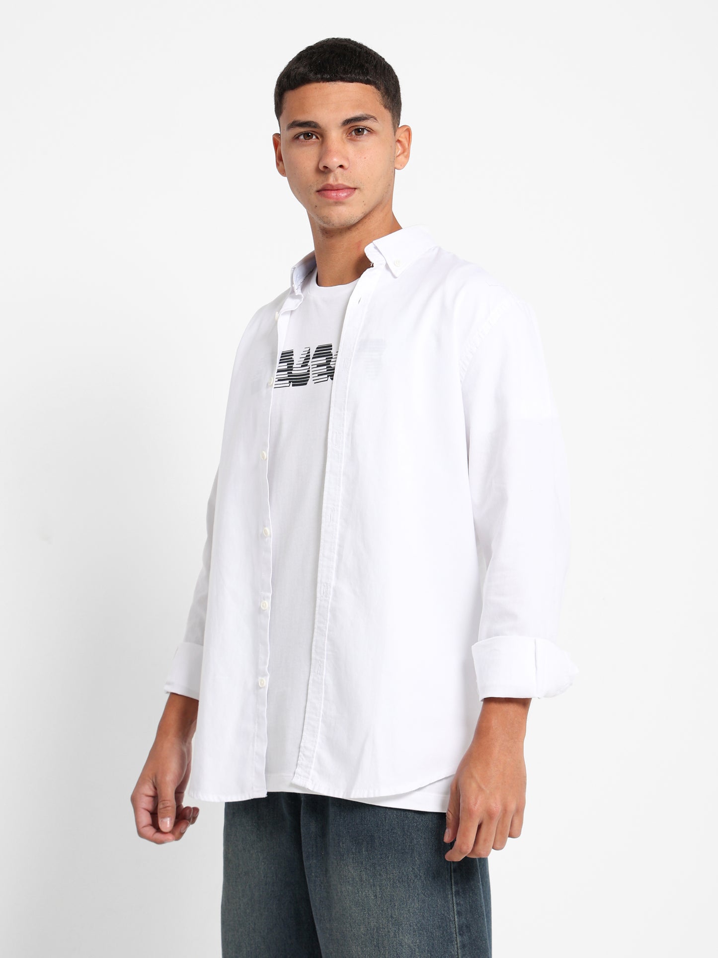 Basic Oxford Solid Shirt