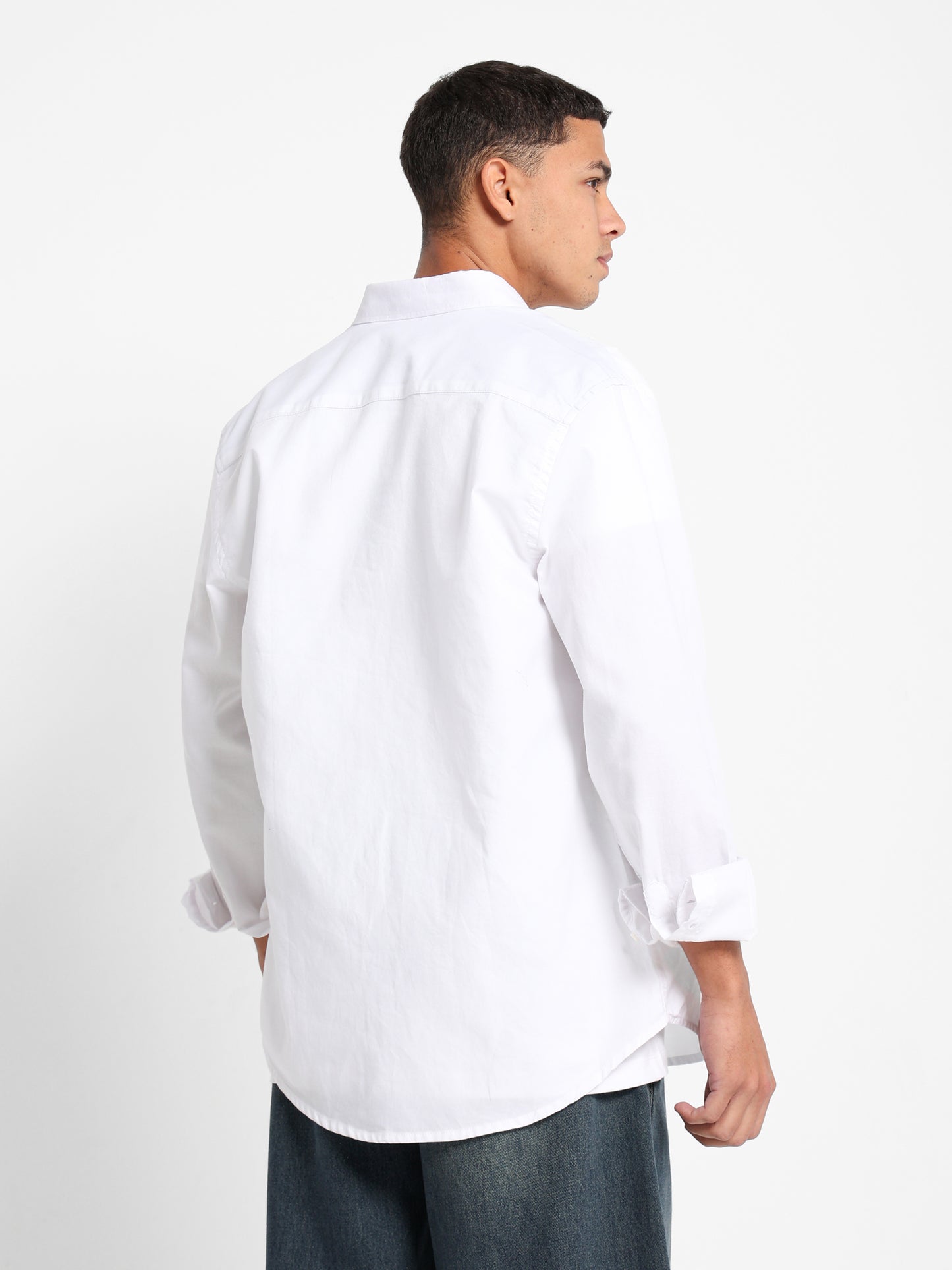 Basic Oxford Solid Shirt