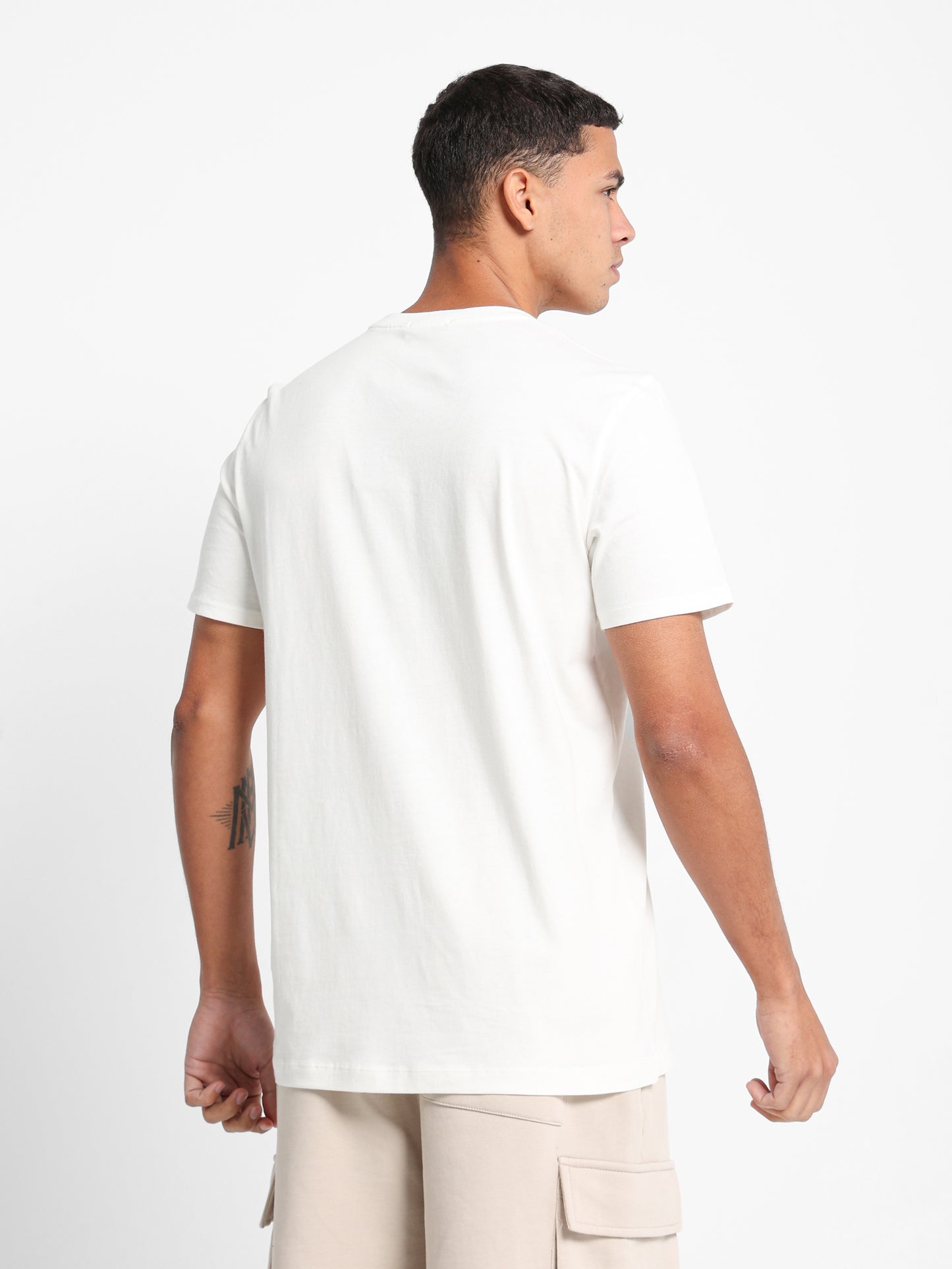 Front Text Print T-Shirt