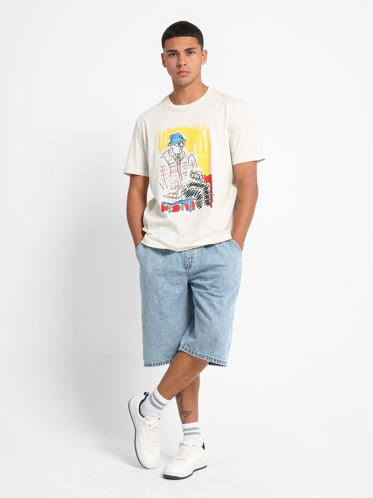 Via Di San Character Graphic T-Shirt