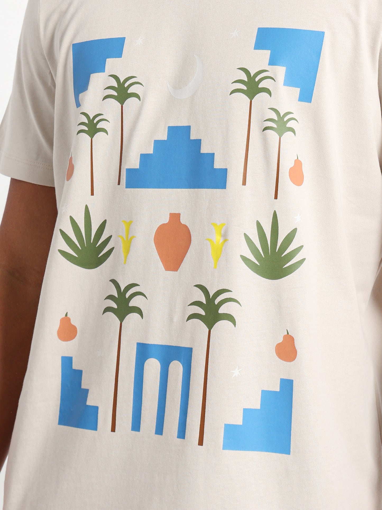 Retro Summer Icons Graphic T-Shirt