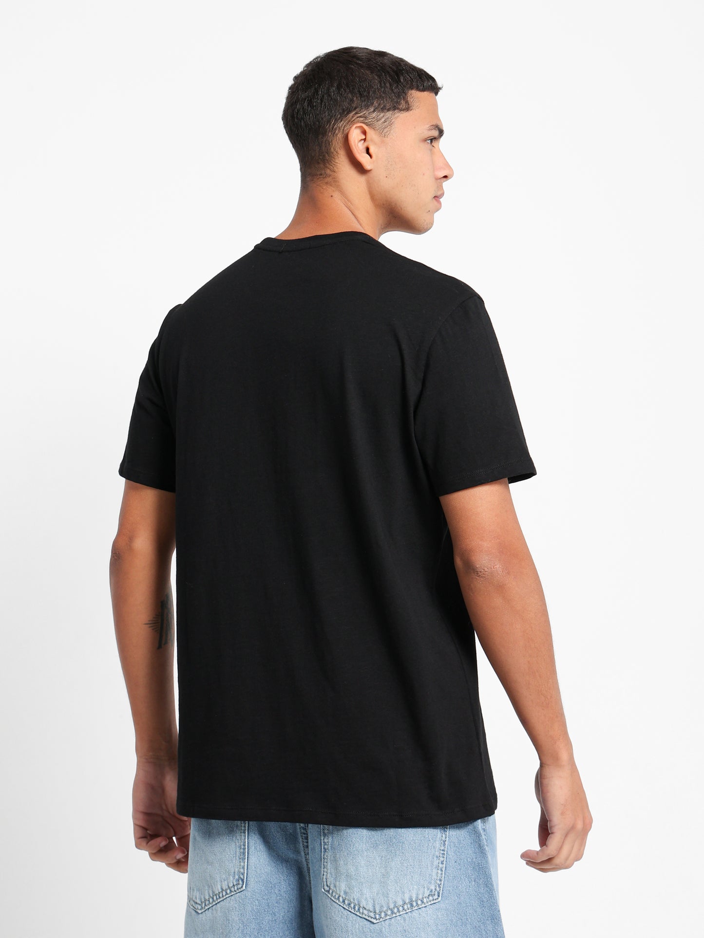 Relaxed Fit T-Shirt with Front Pocket