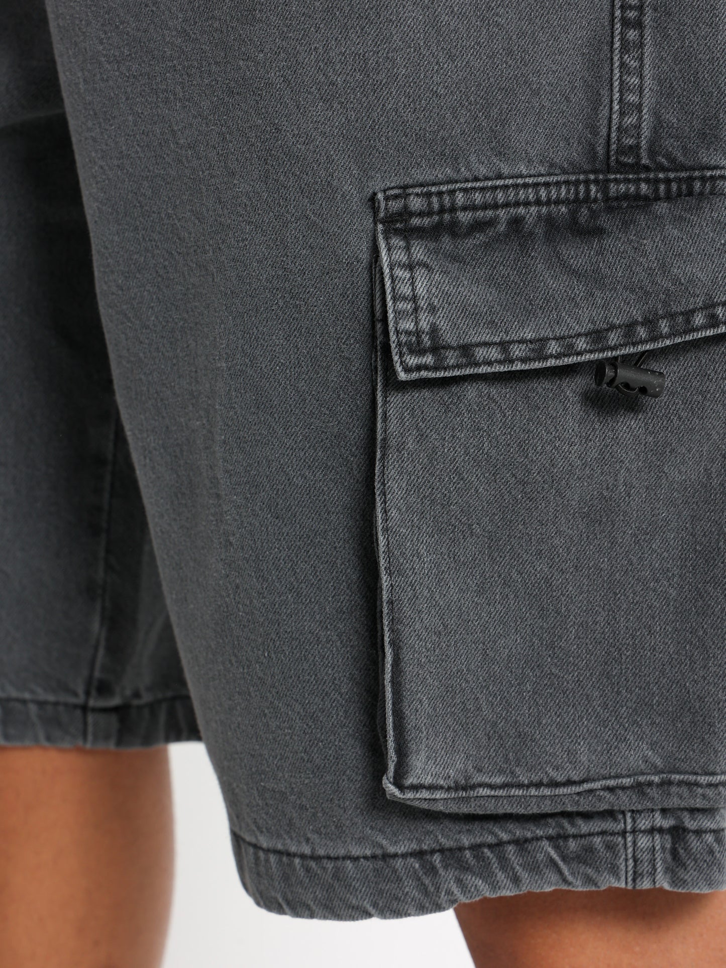 Cargo Denim Shorts