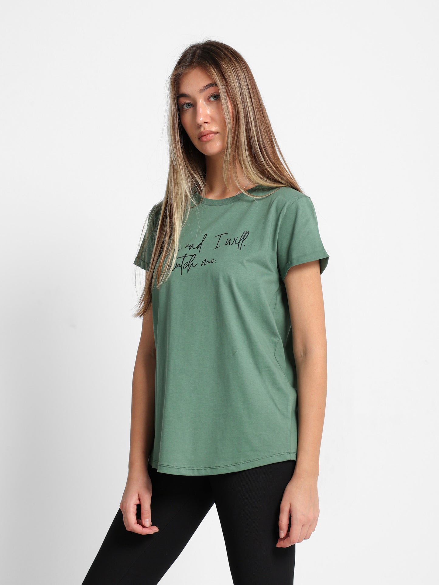 "I Can and I Will Watch You" Front Print T-Shirt