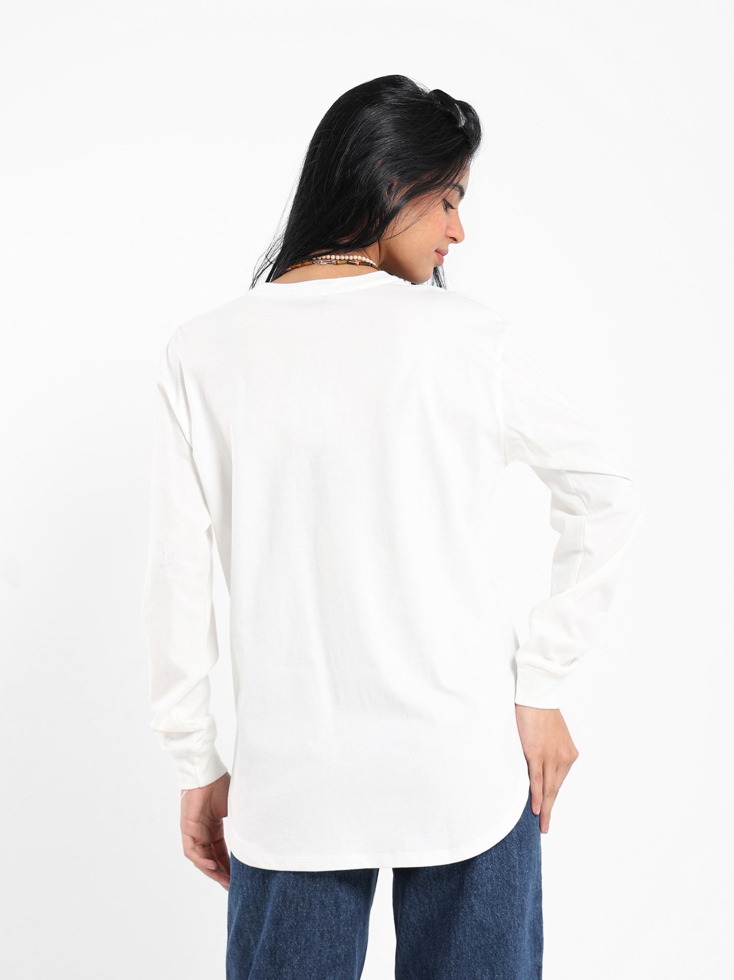 "Ceramique Quotidienne" Oversized Long Sleeve T-Shirt