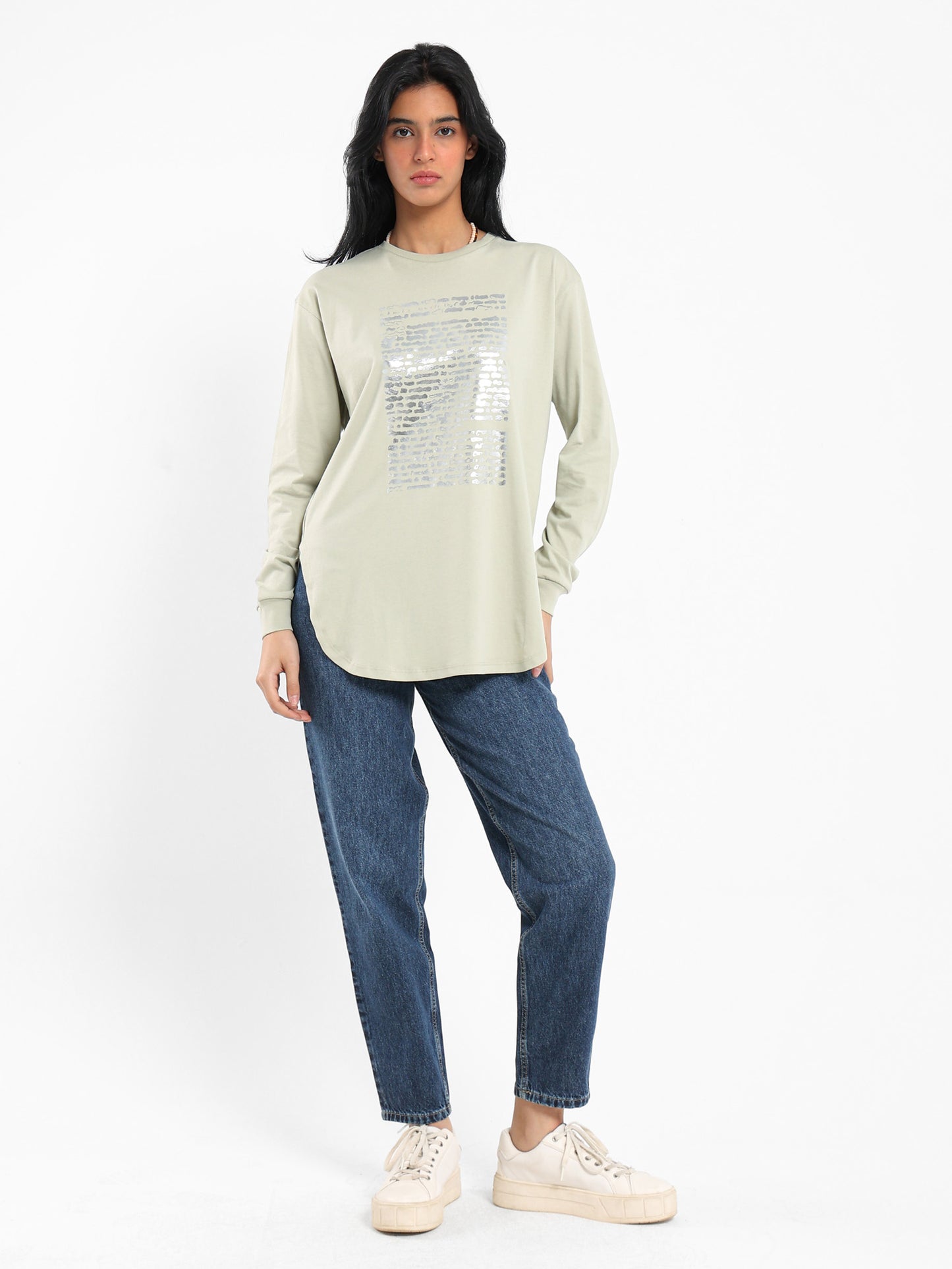 Oversized Long Sleeve T-Shirt