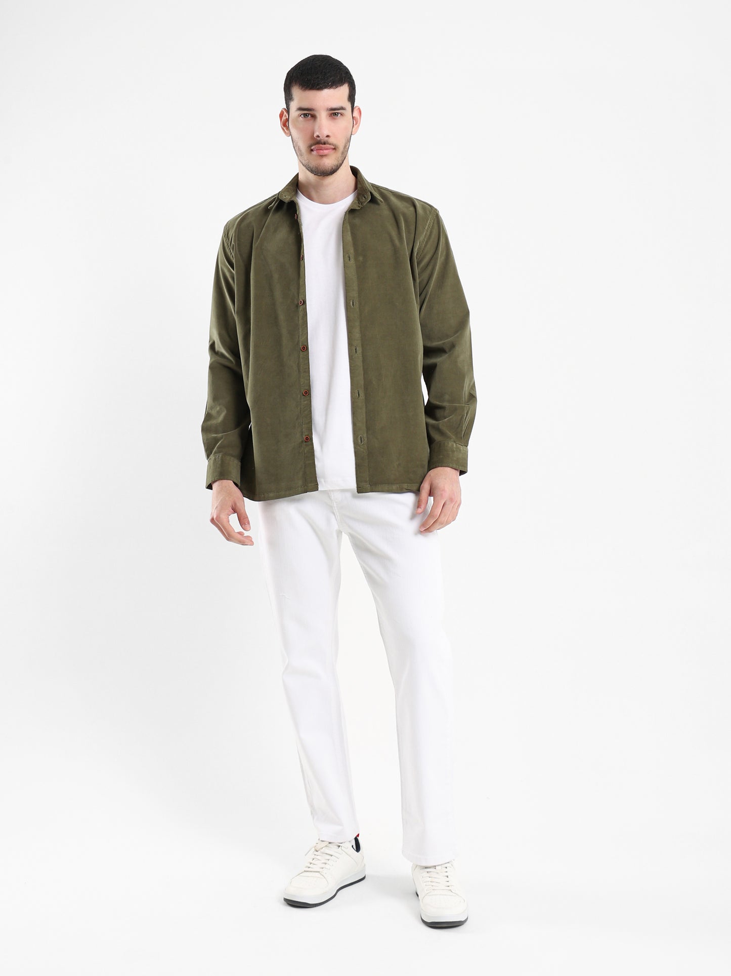 Corduroy Long Sleeve Shirt