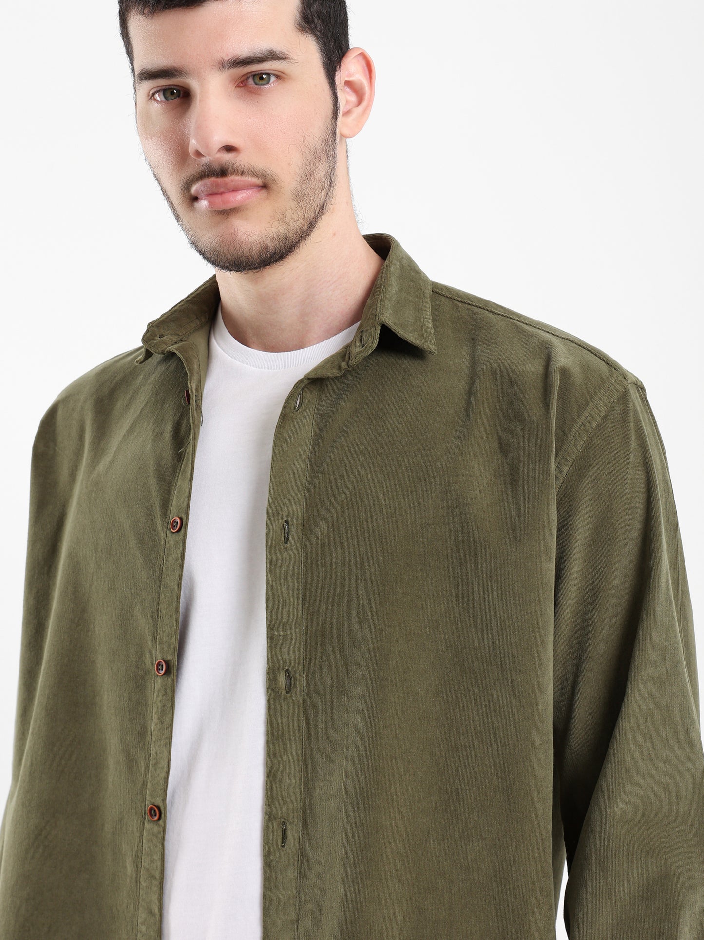 Corduroy Long Sleeve Shirt