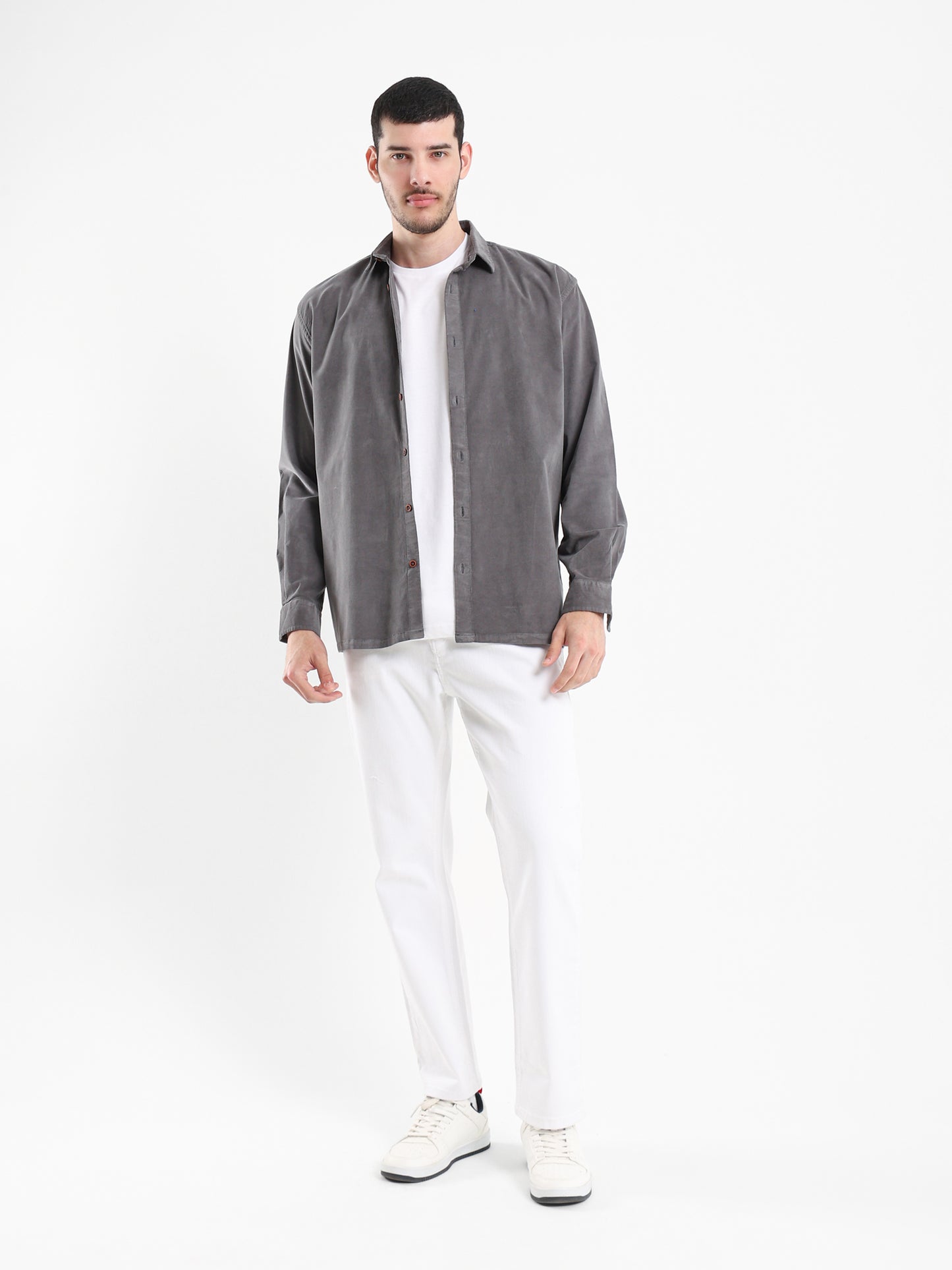 Corduroy Long Sleeve Shirt