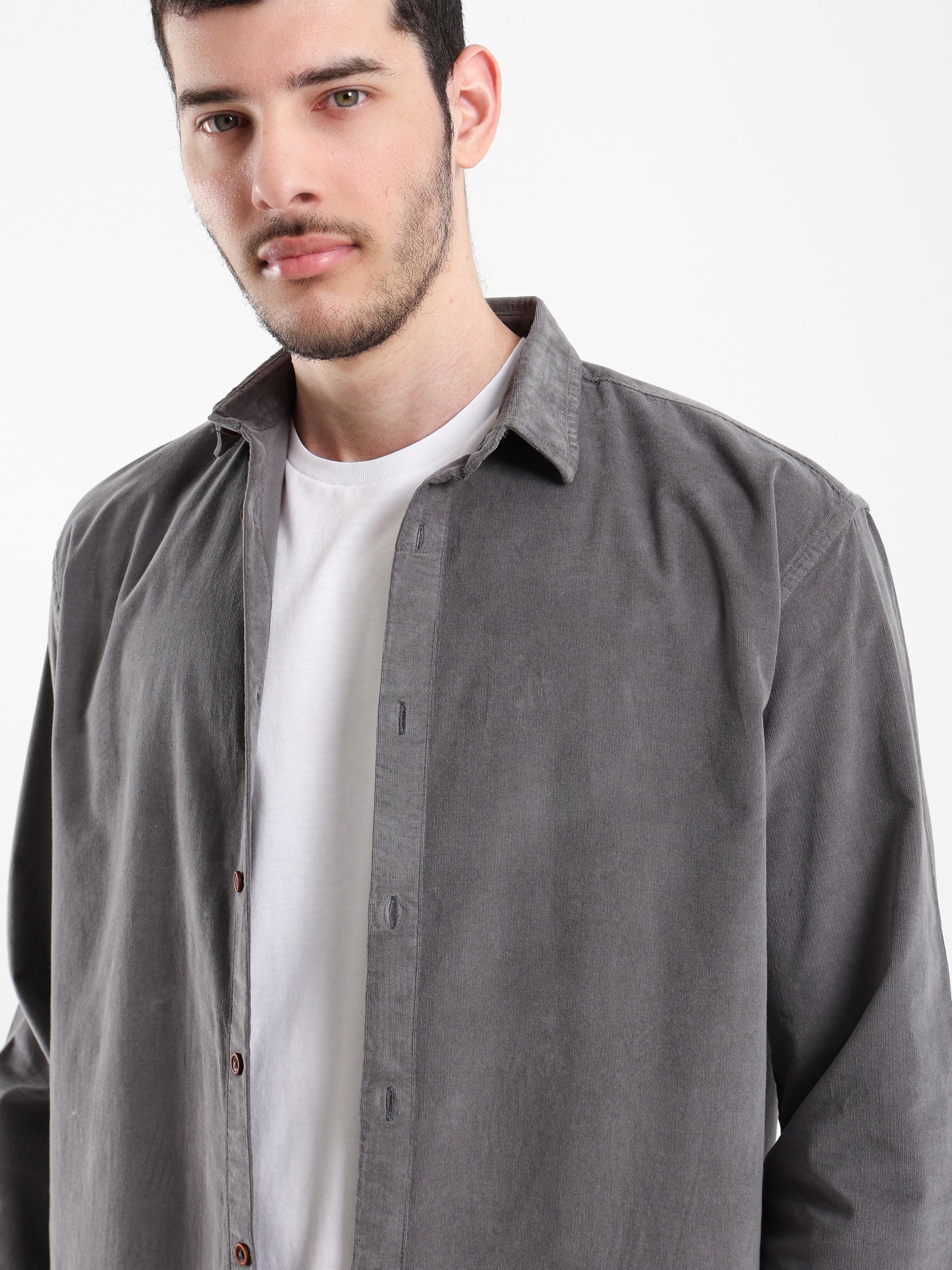 Corduroy Long Sleeve Shirt