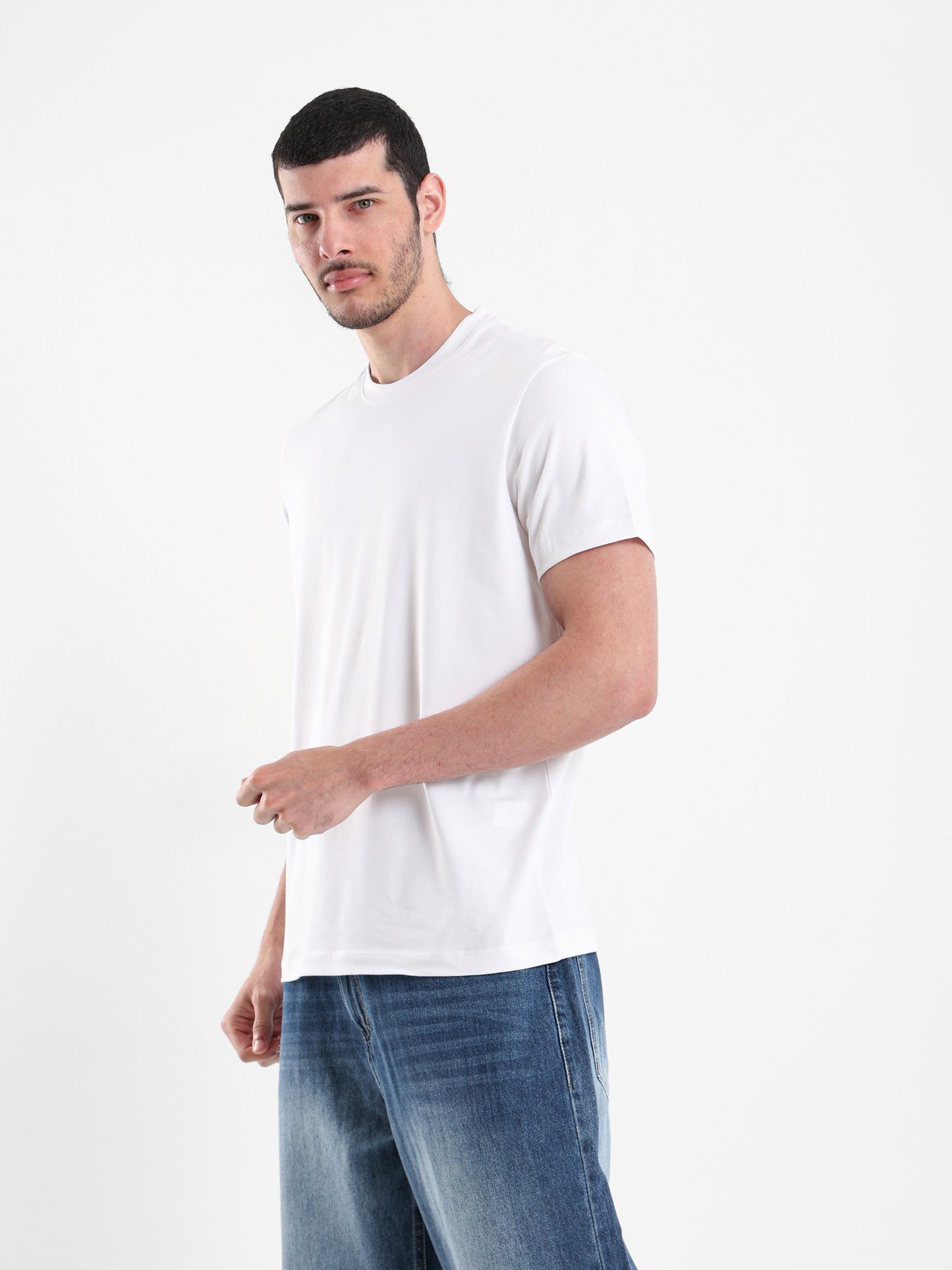 Summer Building Back Print T-Shirt