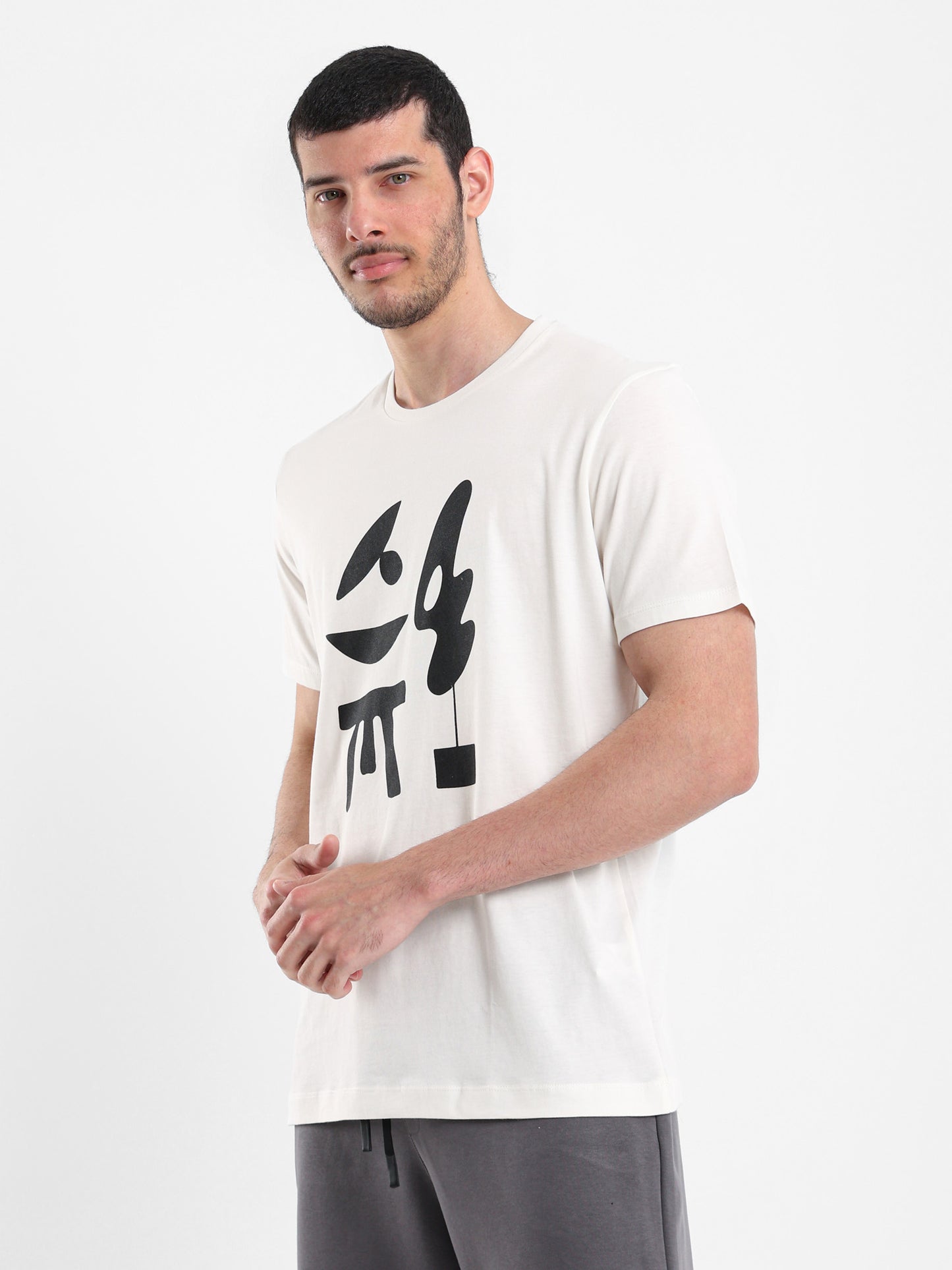 Moroccan Shapes Print T-Shirt