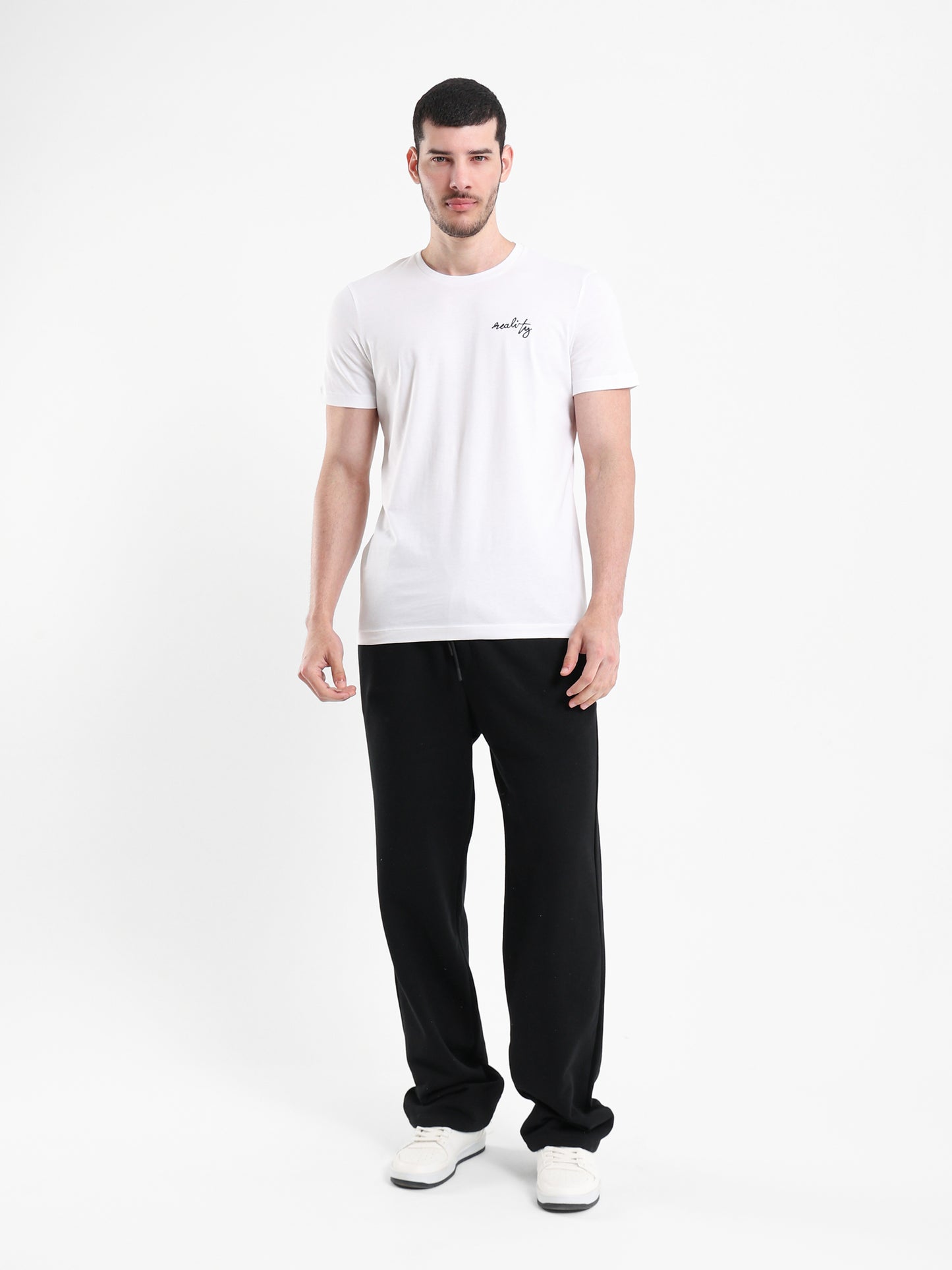 Reality Chest Print T-Shirt