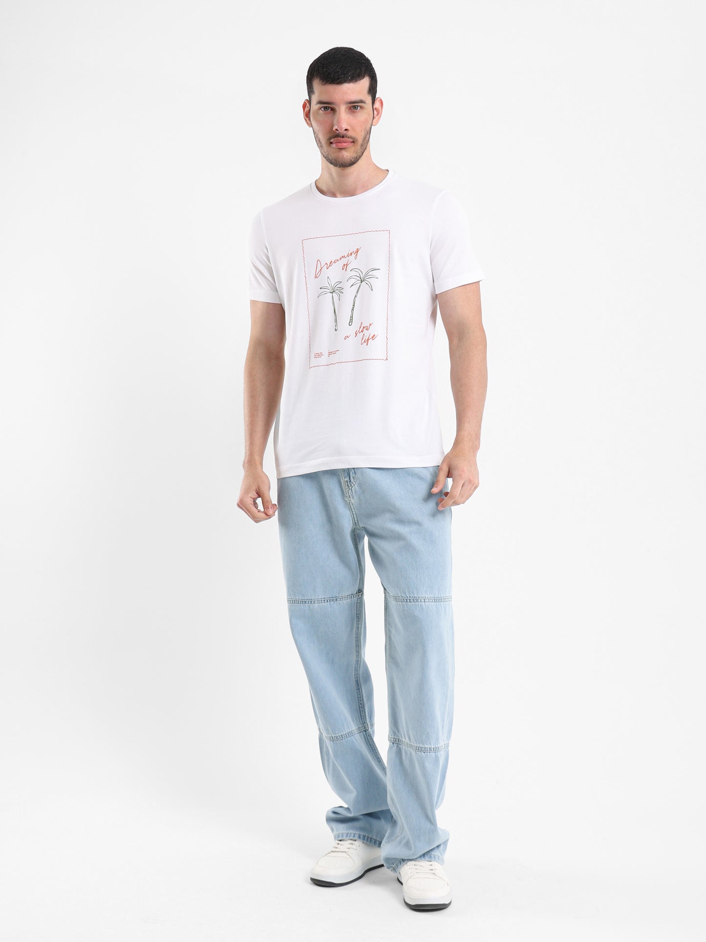 Dream of a Slow Life Printed T-Shirt