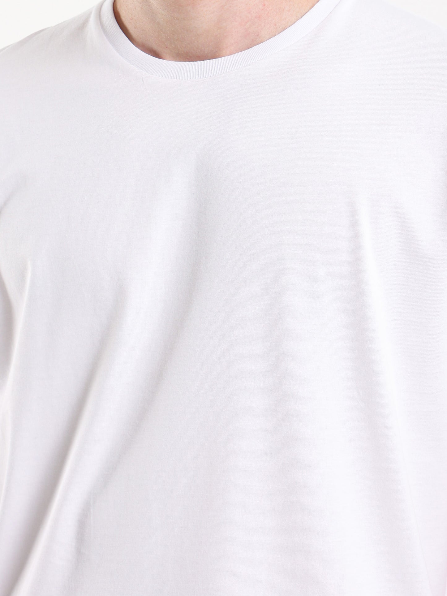 Longline T-Shirt with Side Zipper