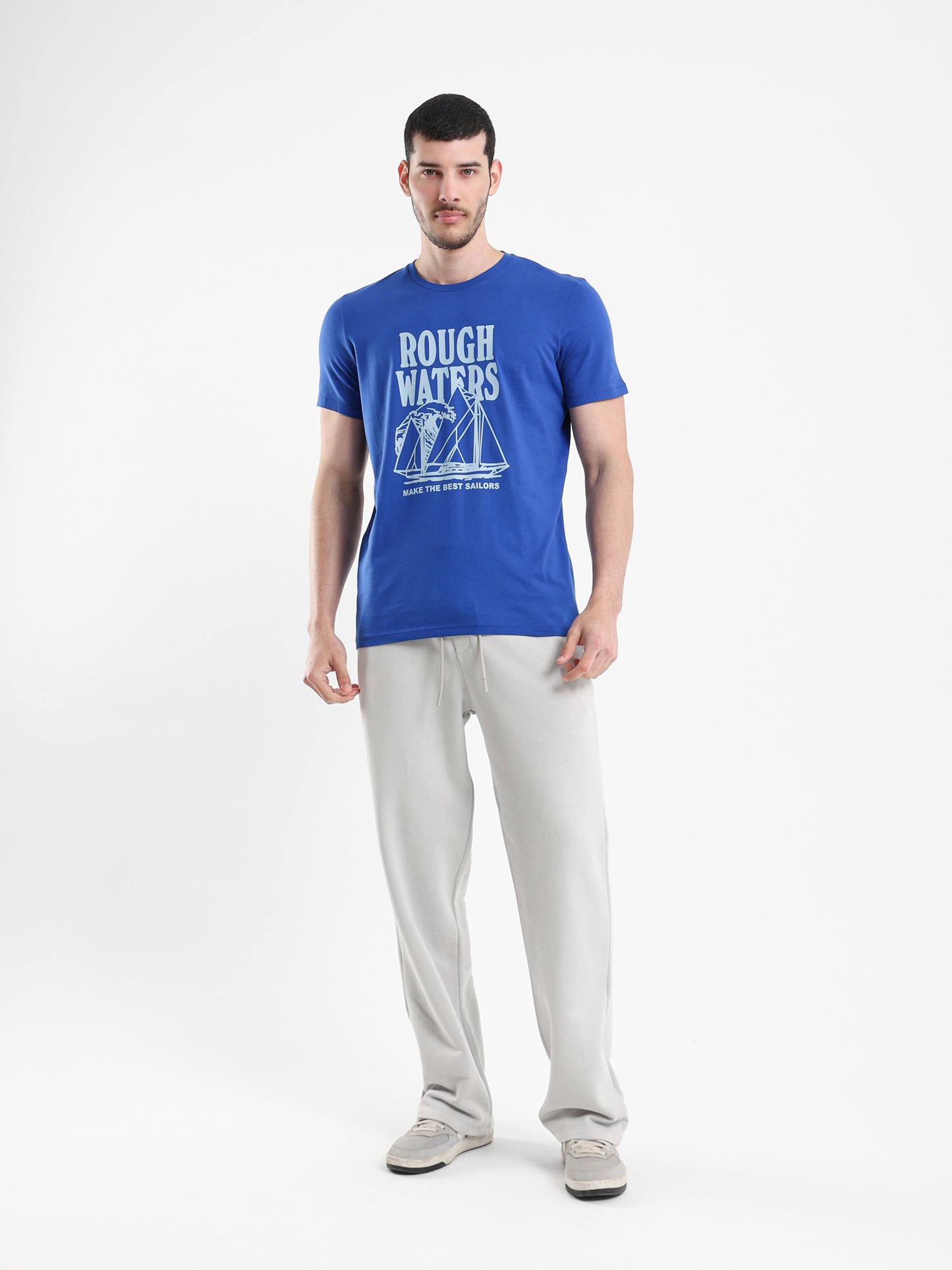 Rough Waters Printed T-Shirt