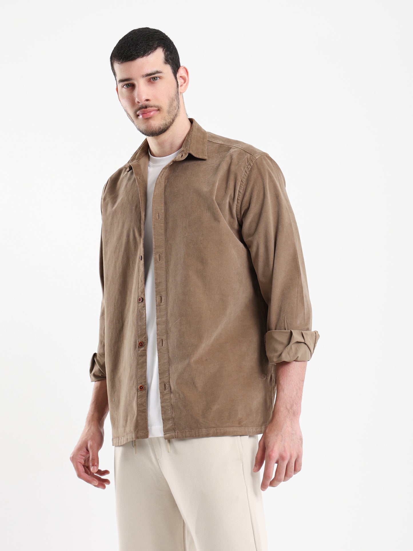Corduroy Long Sleeve Shirt