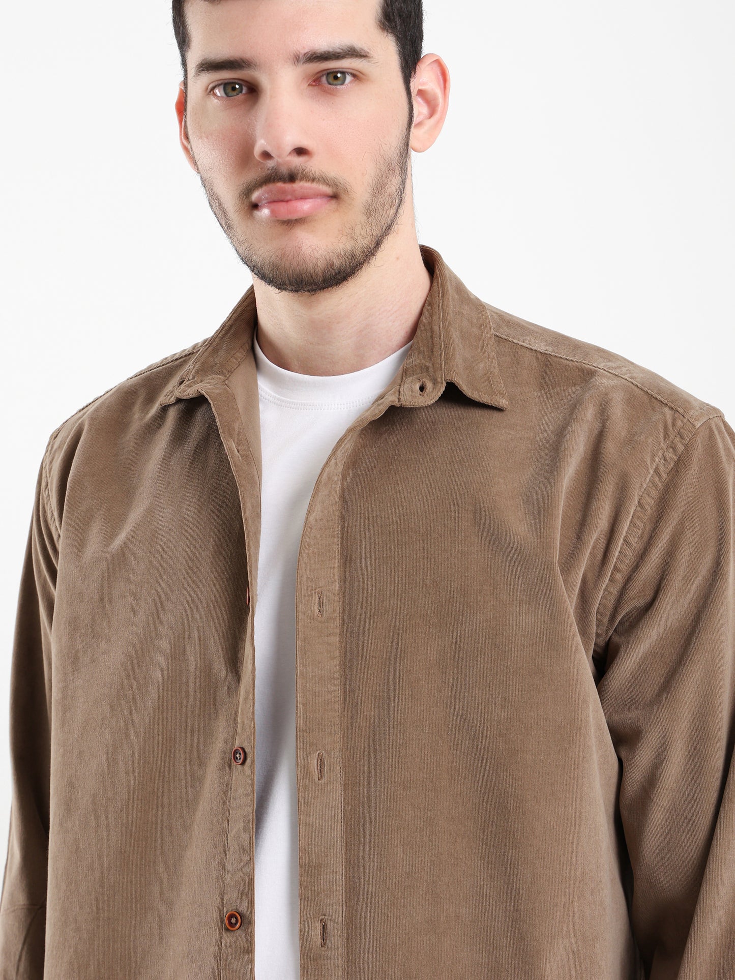 Corduroy Long Sleeve Shirt