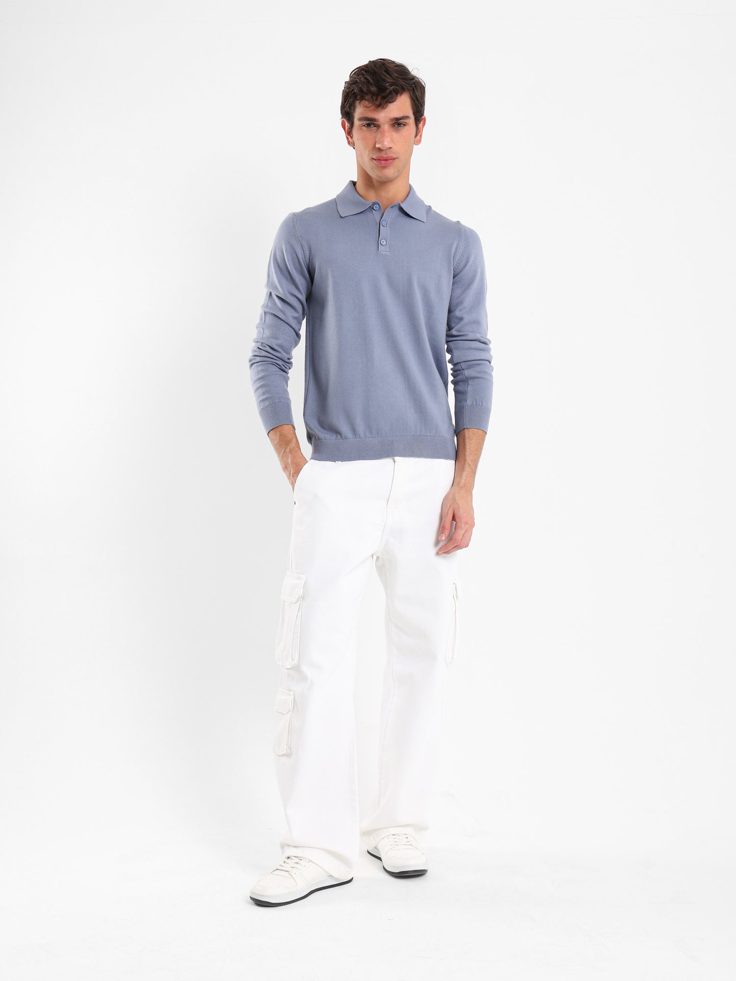 Long Sleeve Polo Shirt