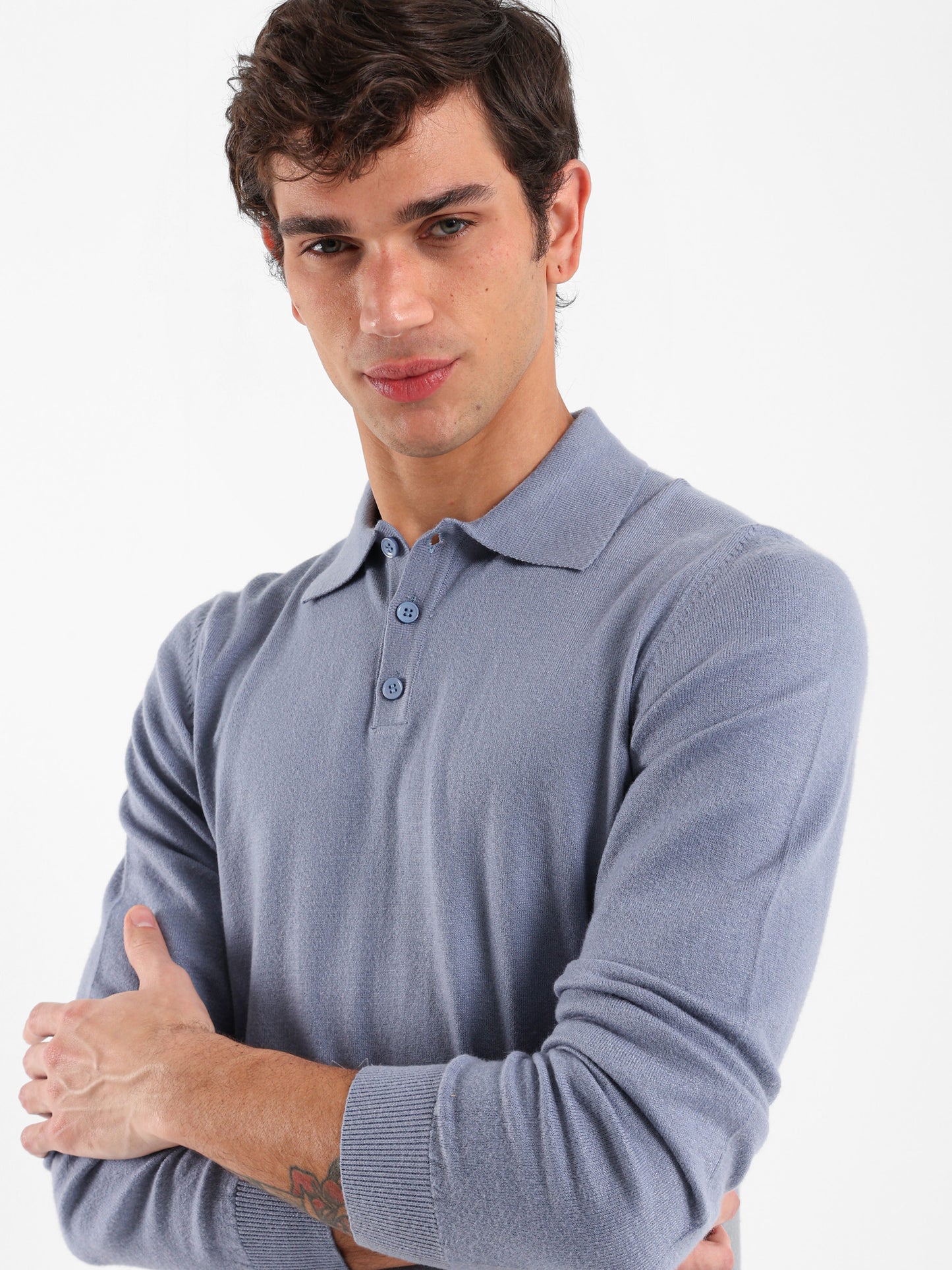 Long Sleeve Polo Shirt