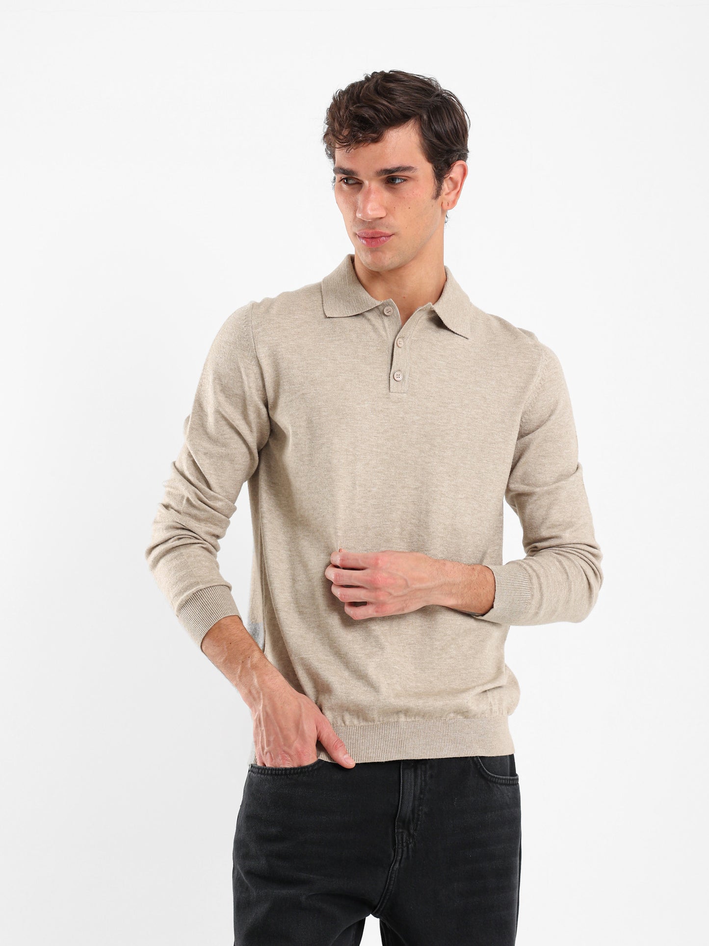 Long Sleeve Polo Shirt