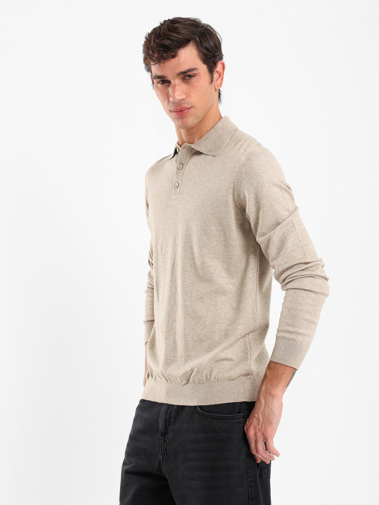 Long Sleeve Polo Shirt