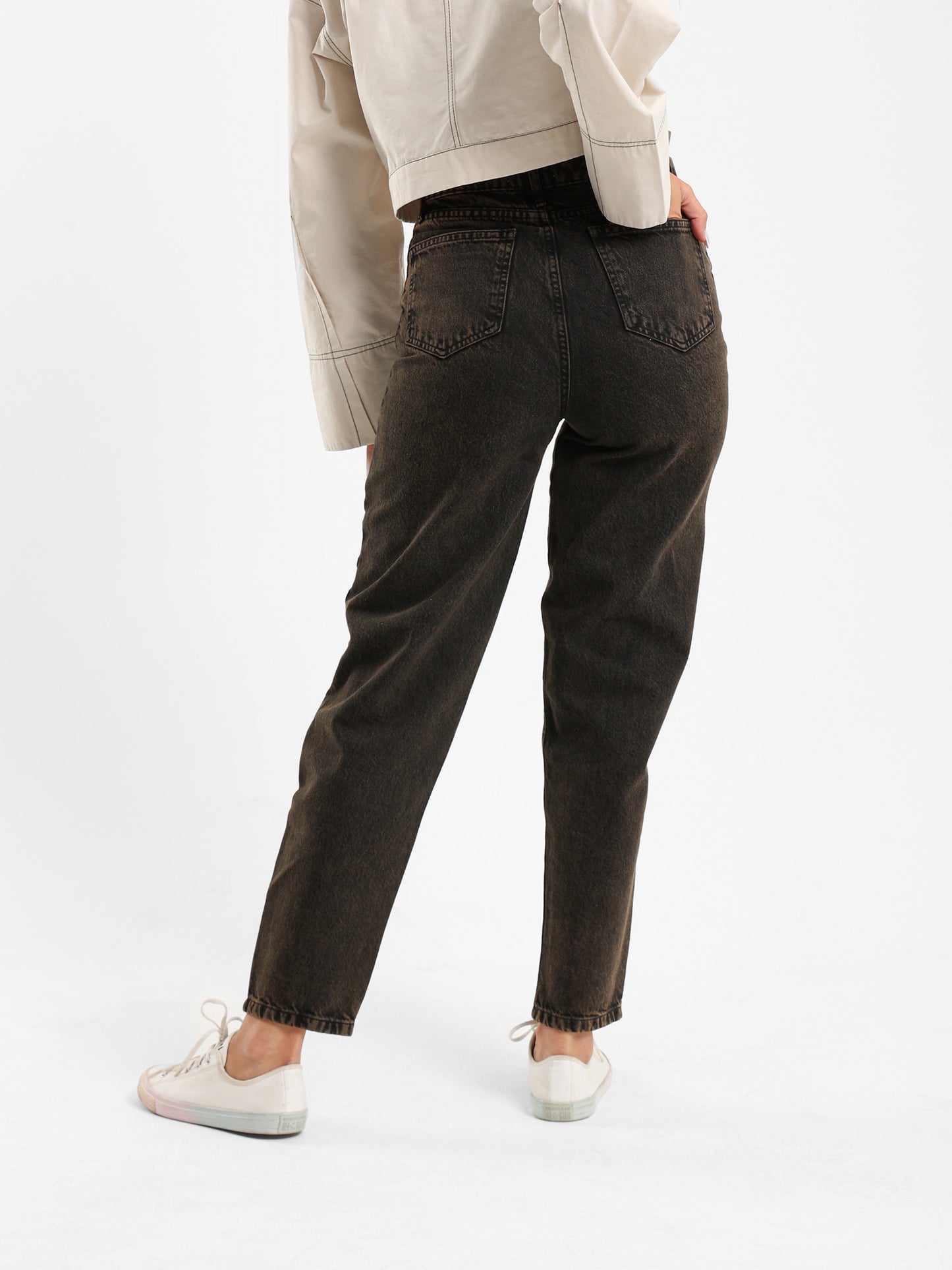 High waist Slouchy Mom Fit Jeans