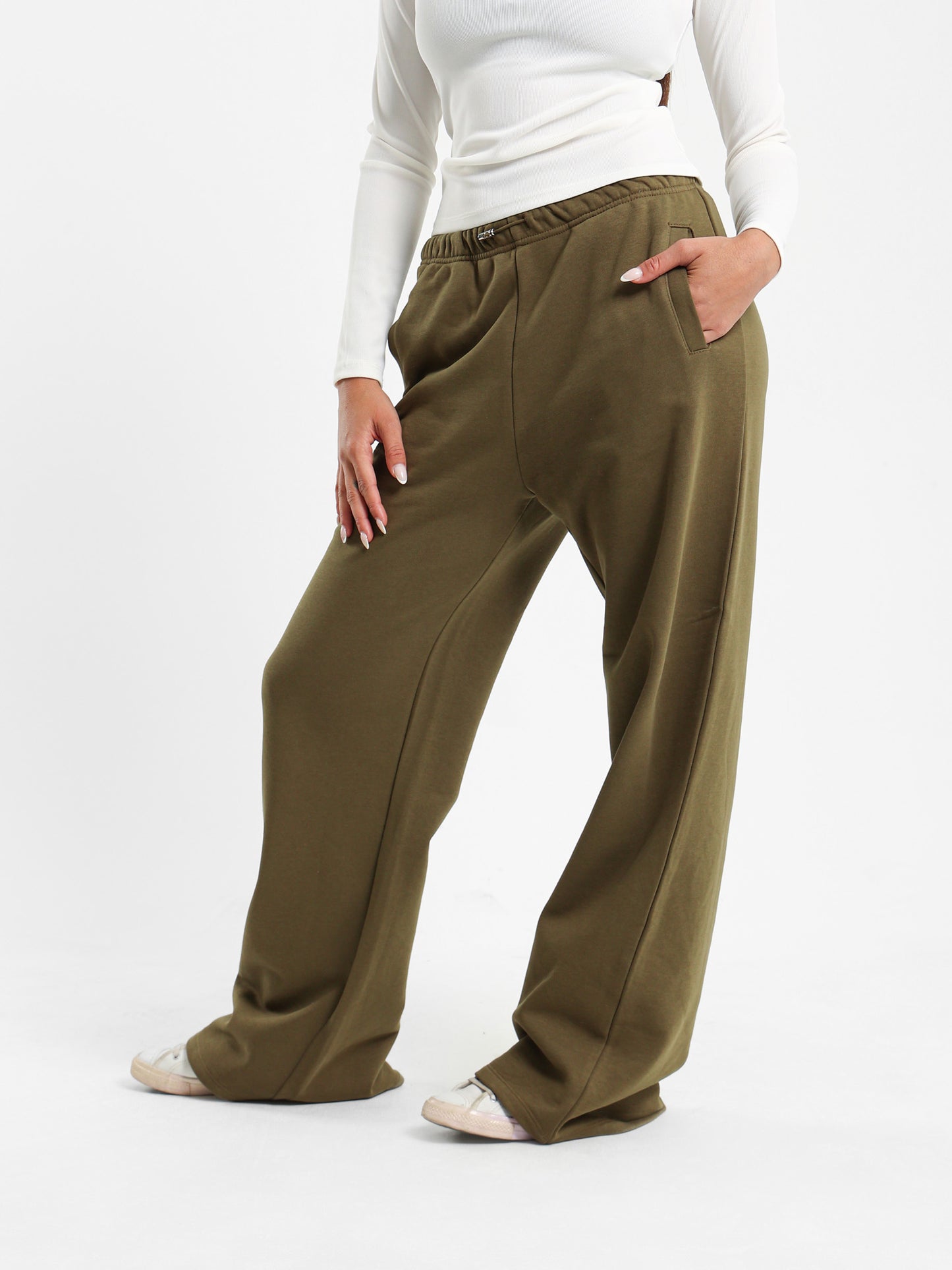 Elastic Waistband Pants
