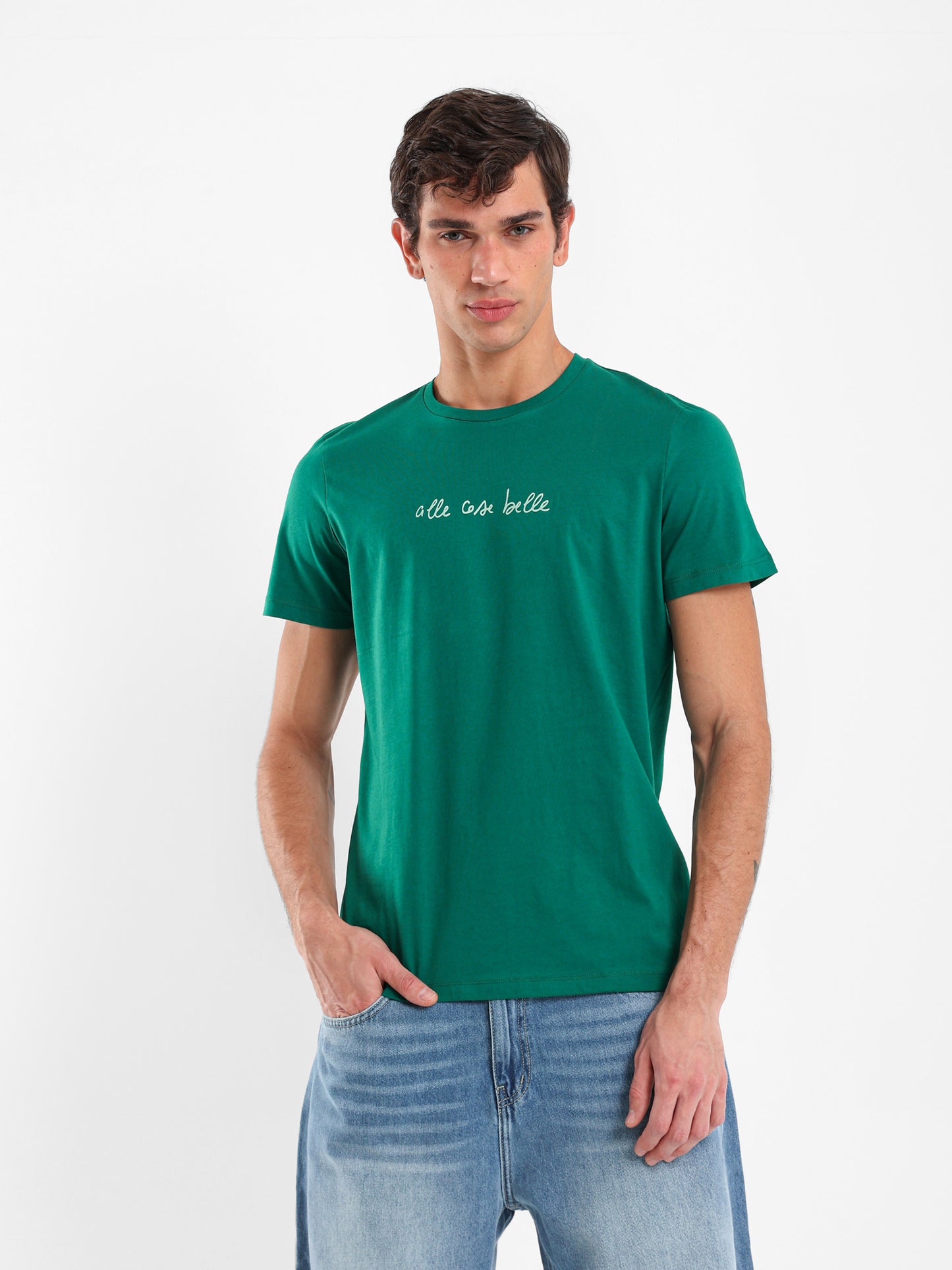 Text Printed T-Shirt