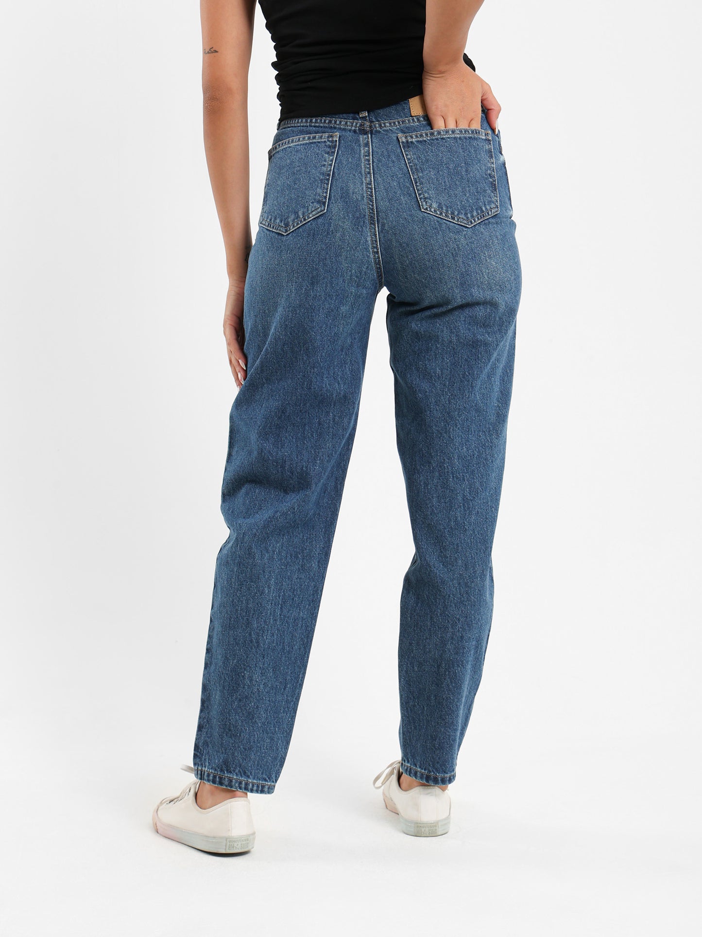 High waist Slouchy Mom Fit Jeans