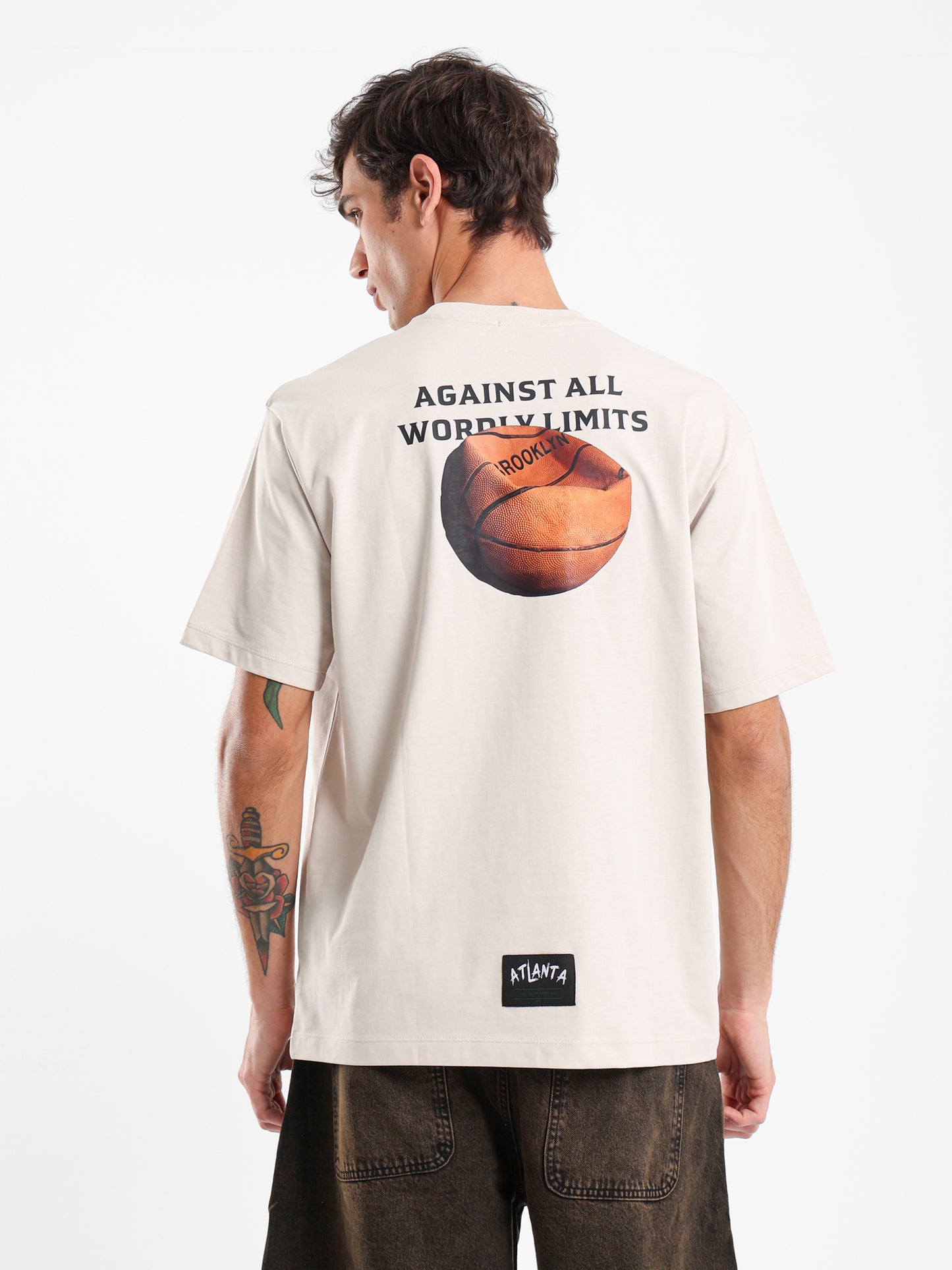 “Against All Worldly Limits” Slogan T-Shirt