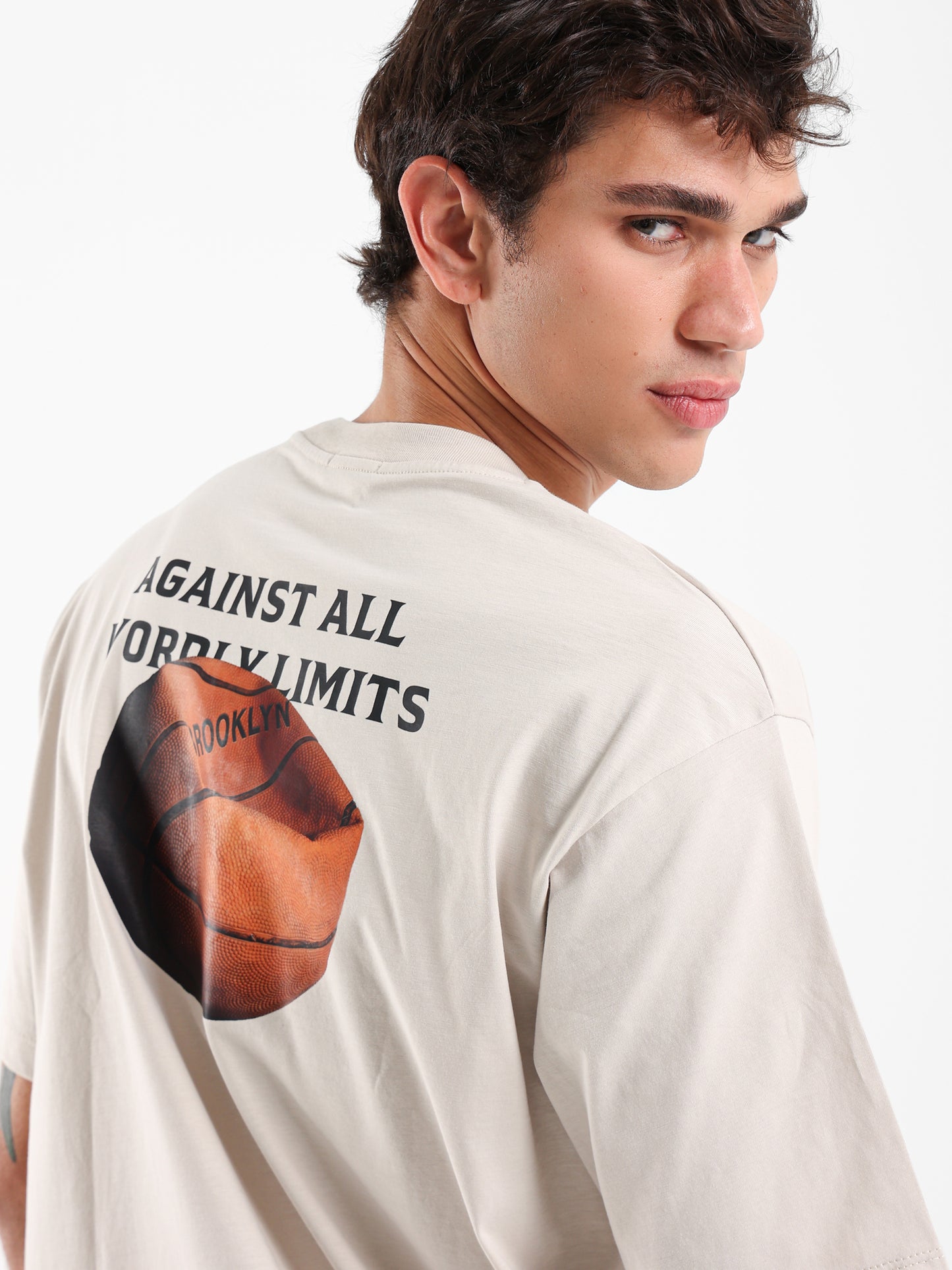 “Against All Worldly Limits” Slogan T-Shirt