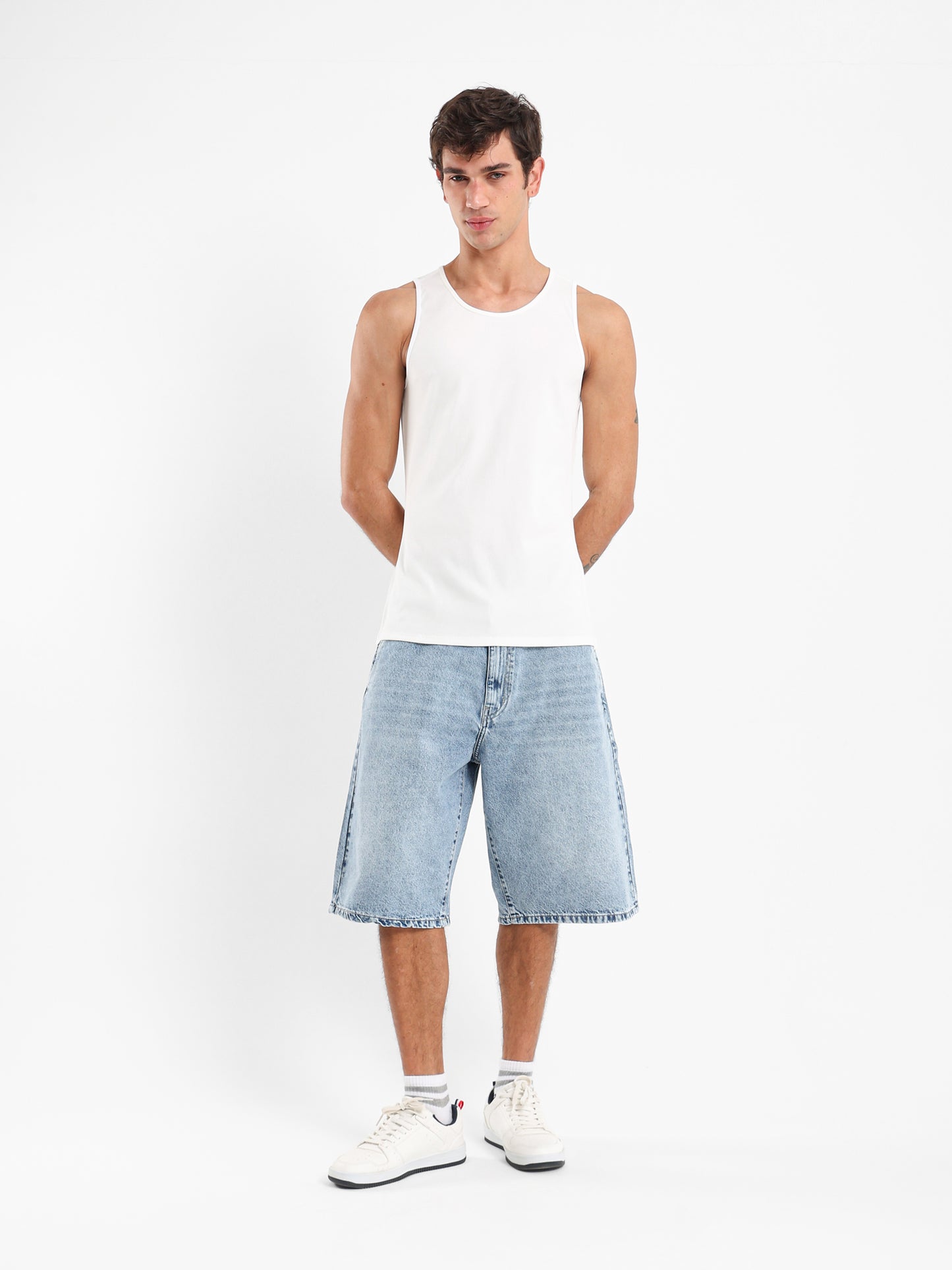 Ribbed Fitted Tank Top