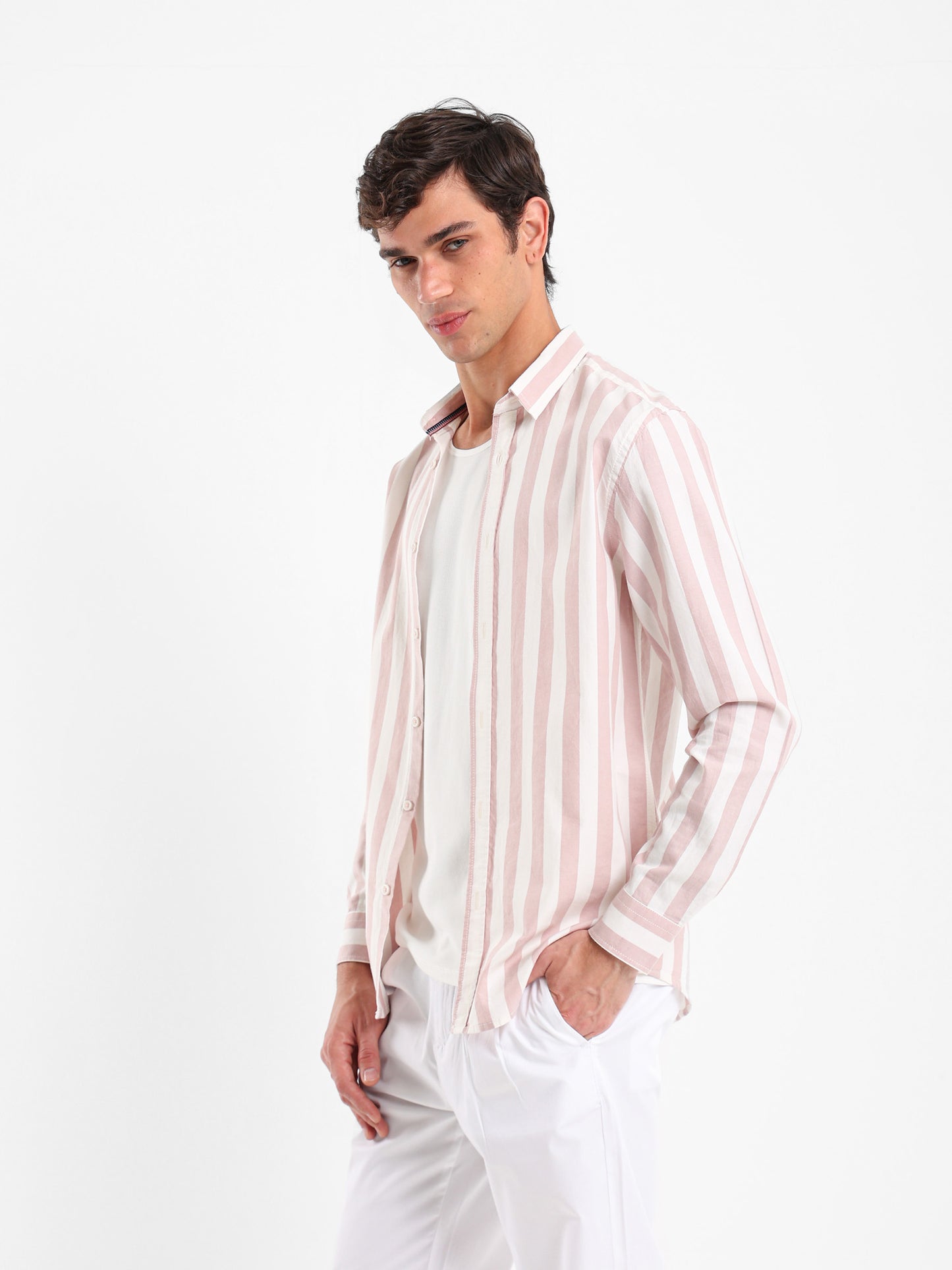 Wide Striped Shirt