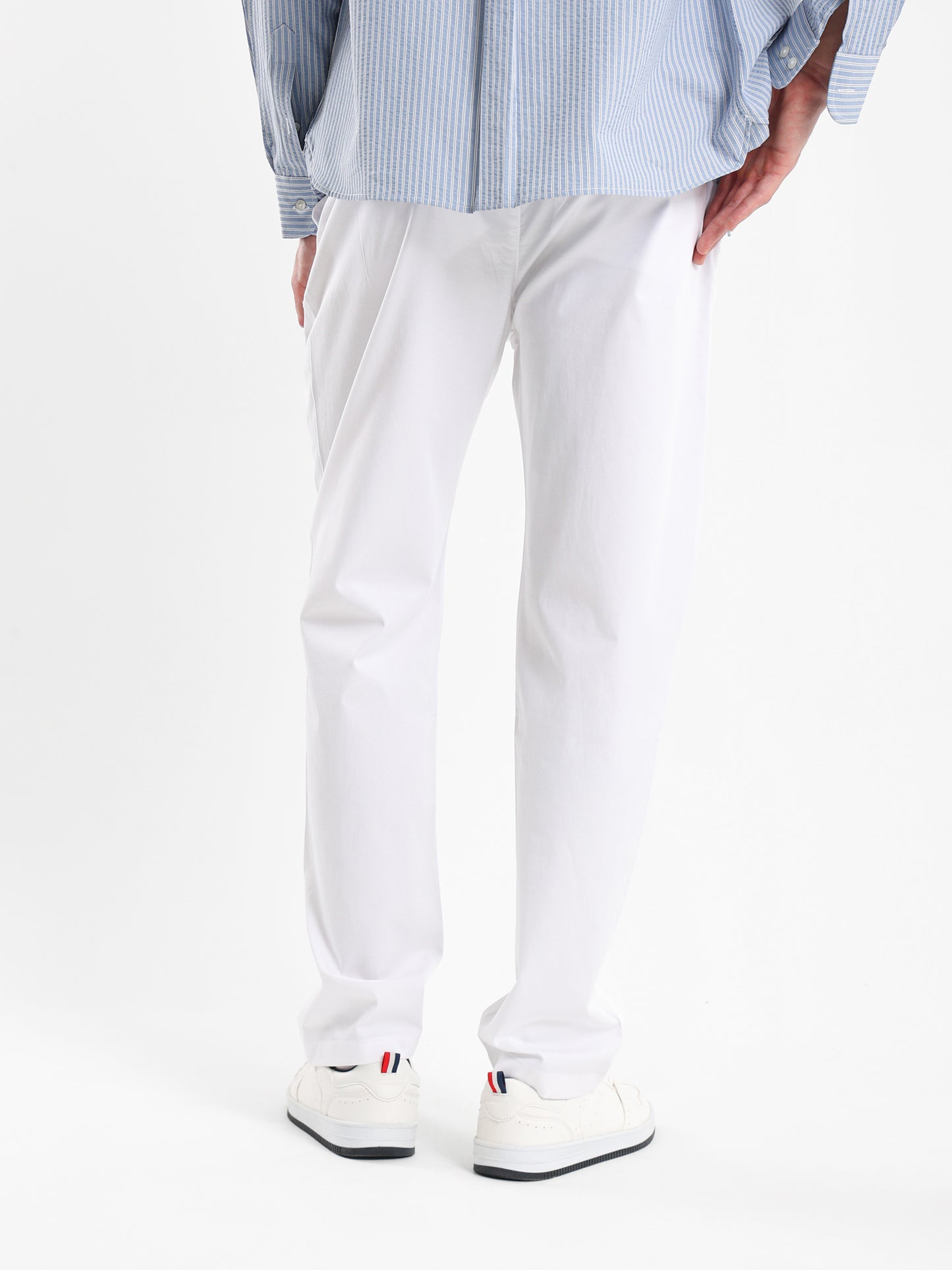Front Pleated Chino Pants