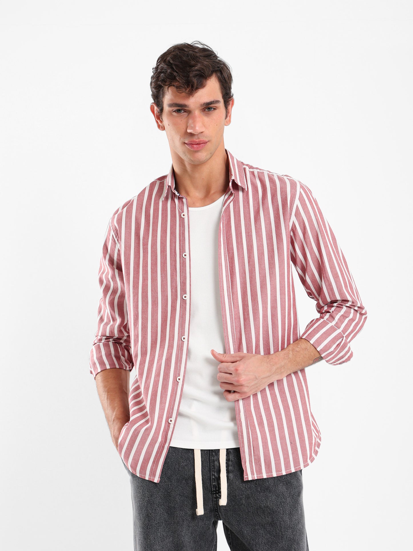 Striped Long Sleeve Shirt