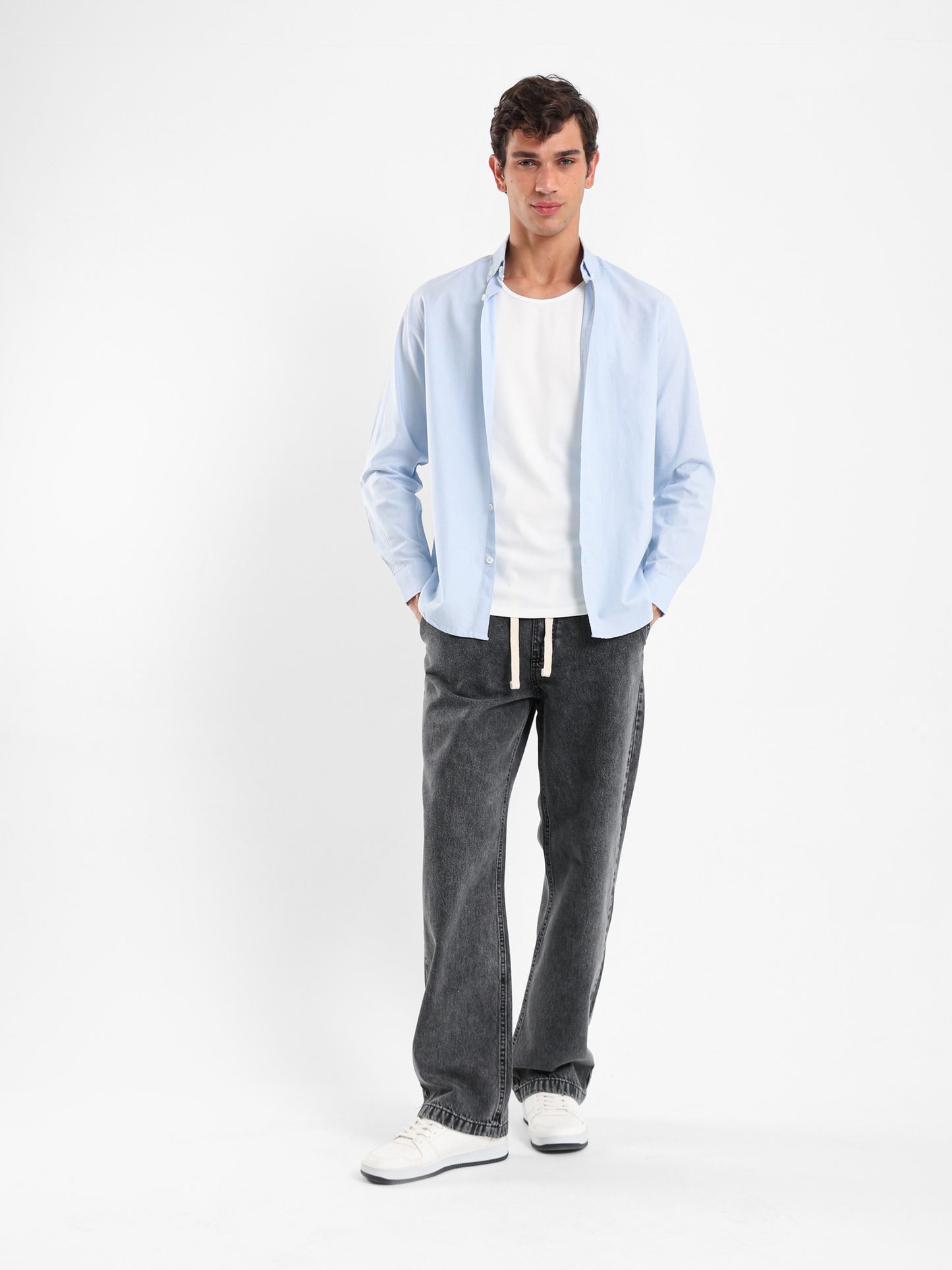 Basic Oxford Solid Shirt