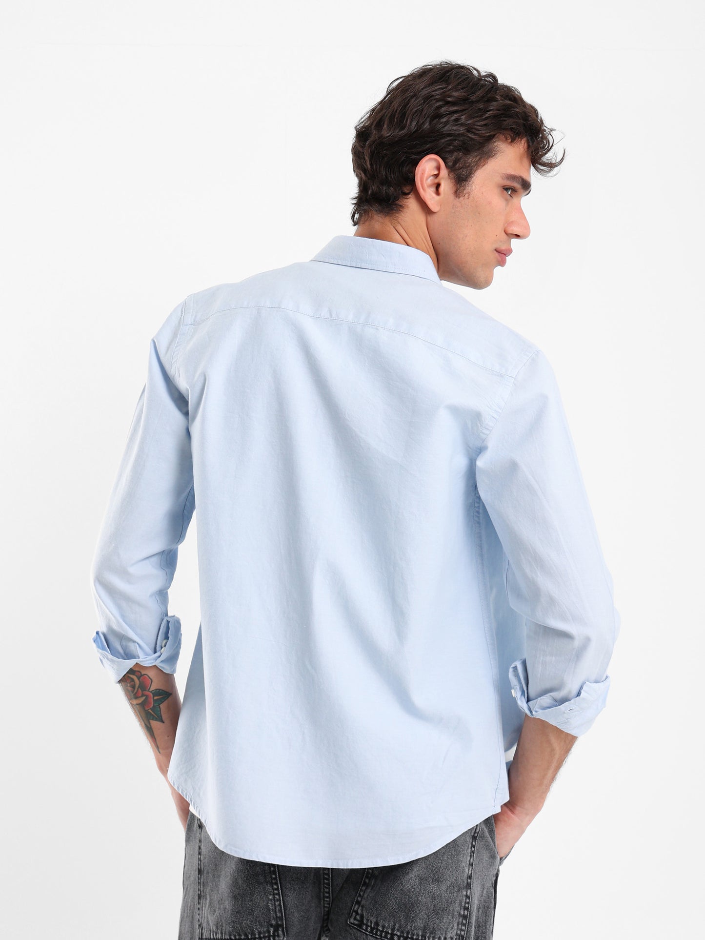 Basic Oxford Solid Shirt