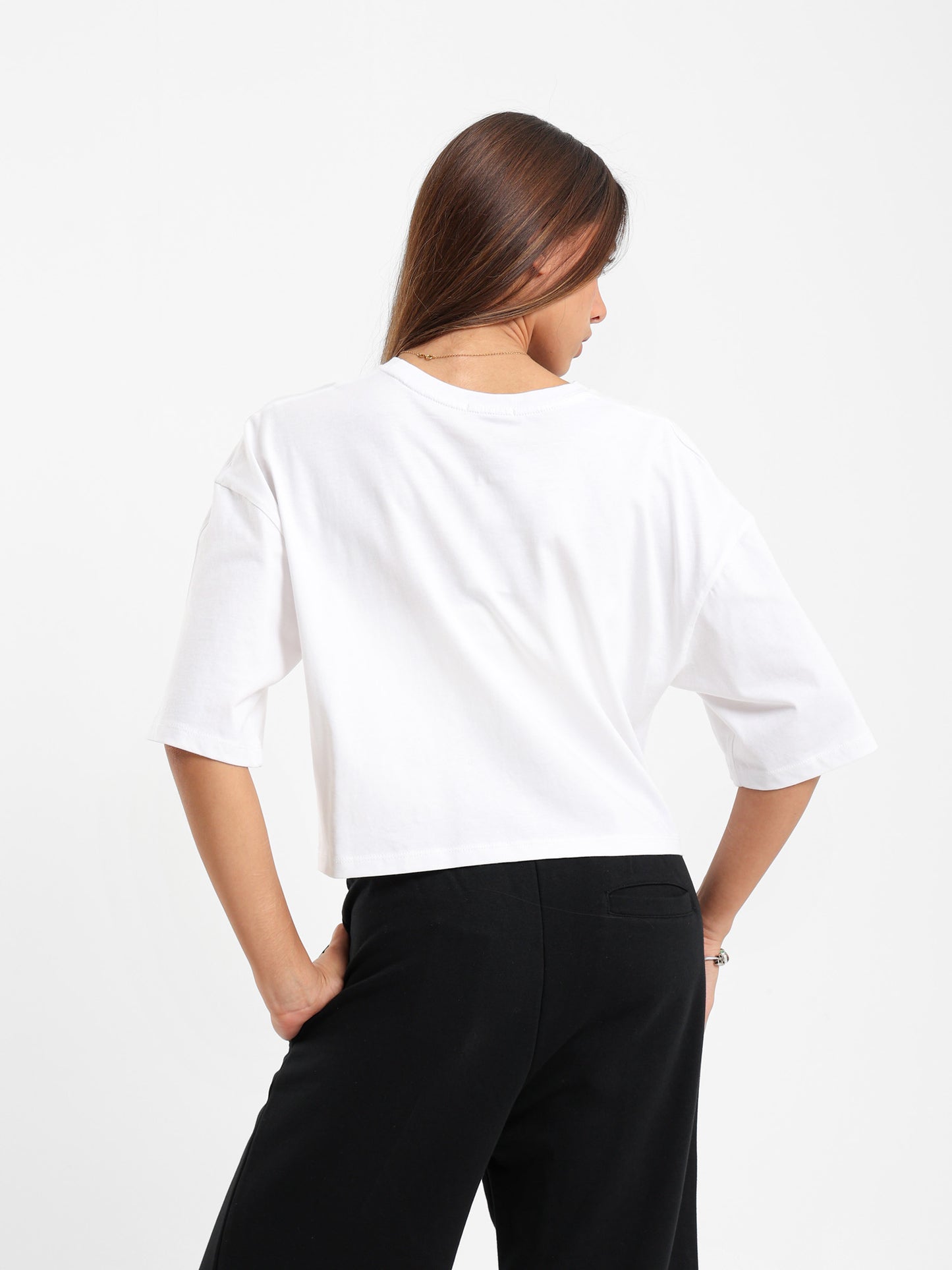 Short Sleeve Front Tie T-Shirt