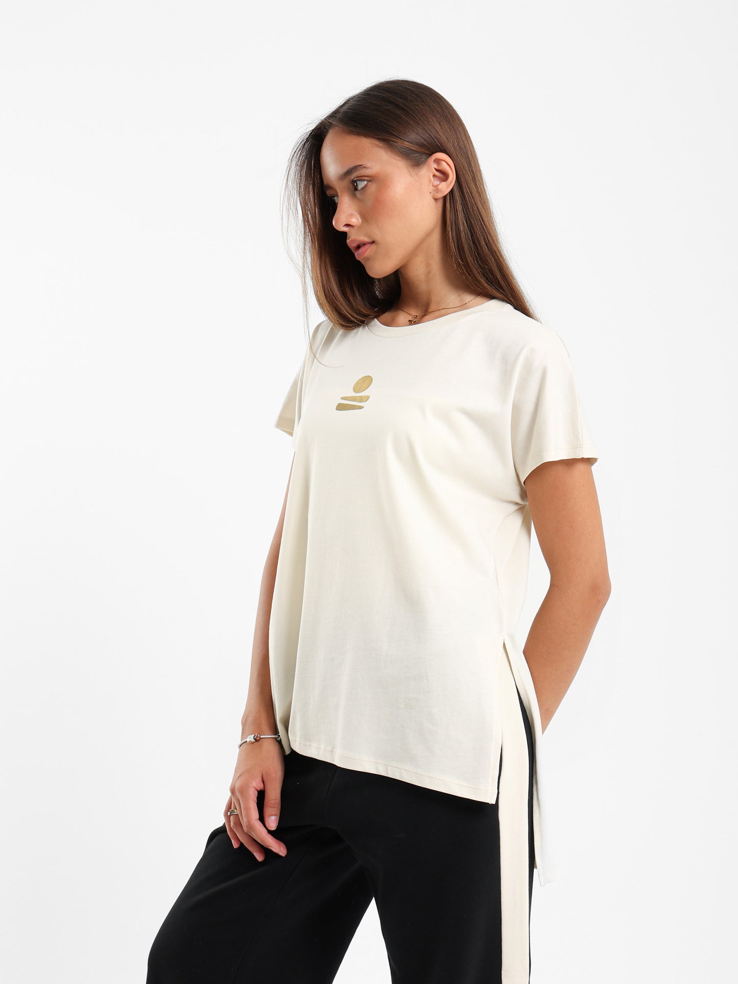 Life Slogan Graphic T-Shirt