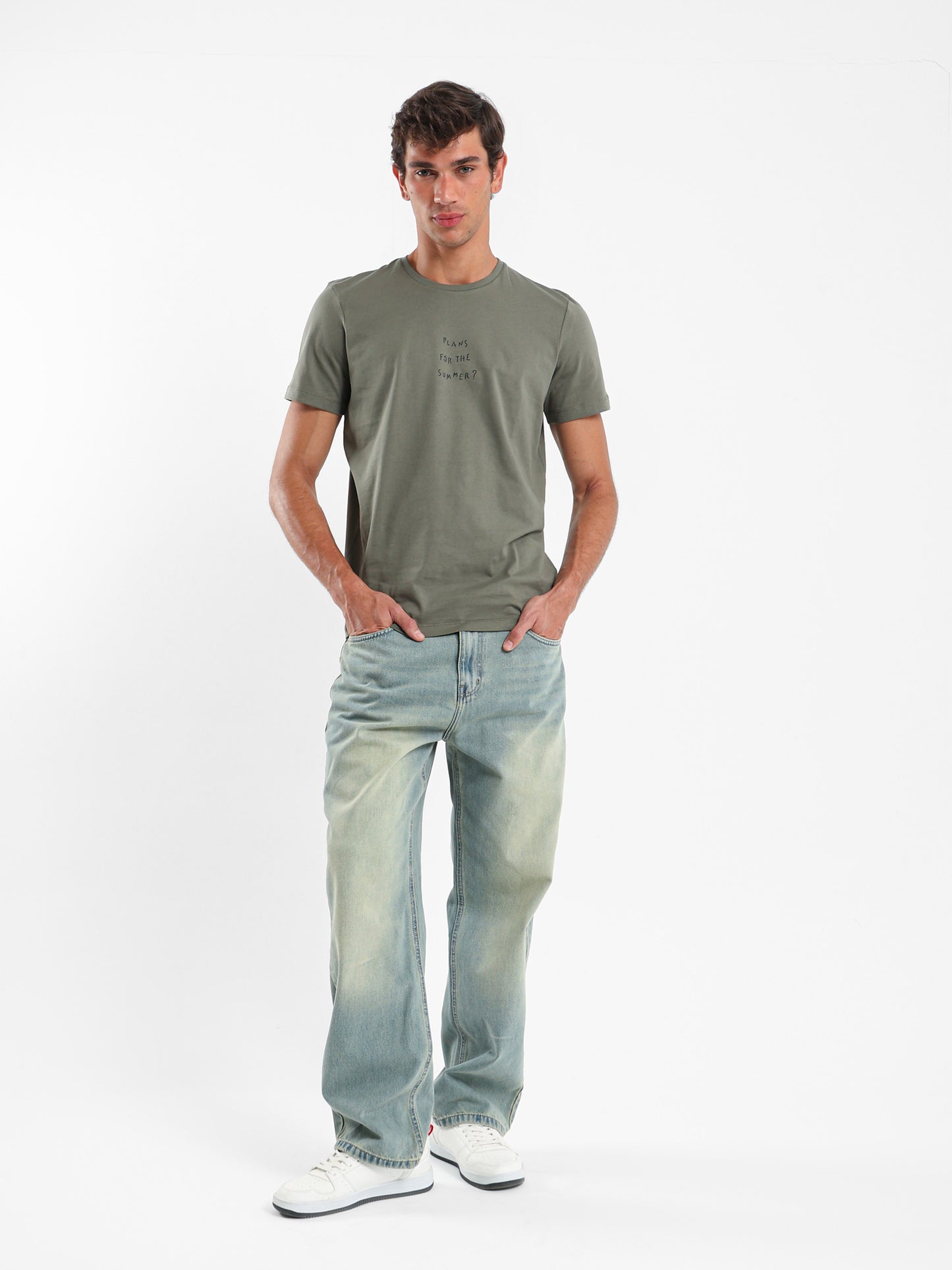 Plans For The Summer Round Neck T-Shirt