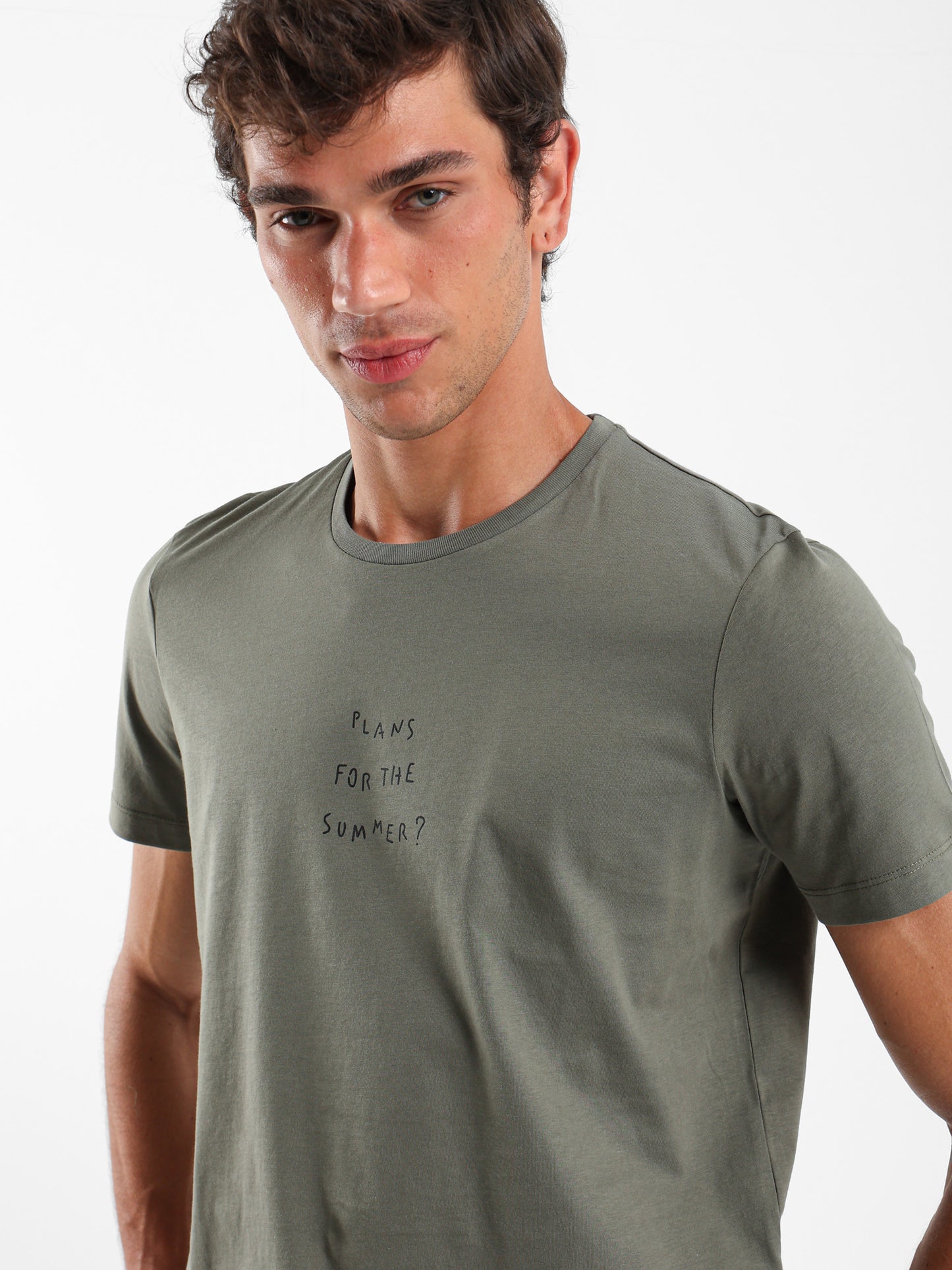 Plans For The Summer Round Neck T-Shirt