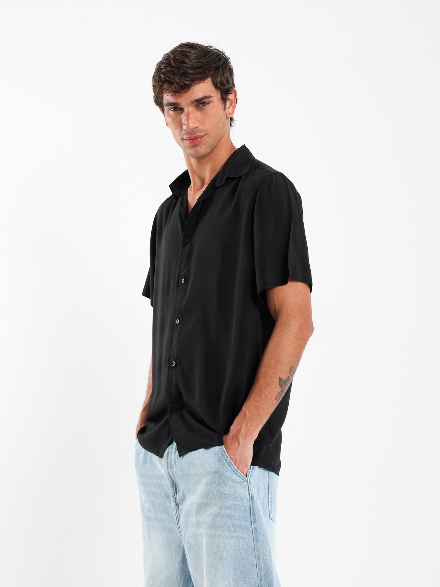 Viscose Short Sleeve Shirt