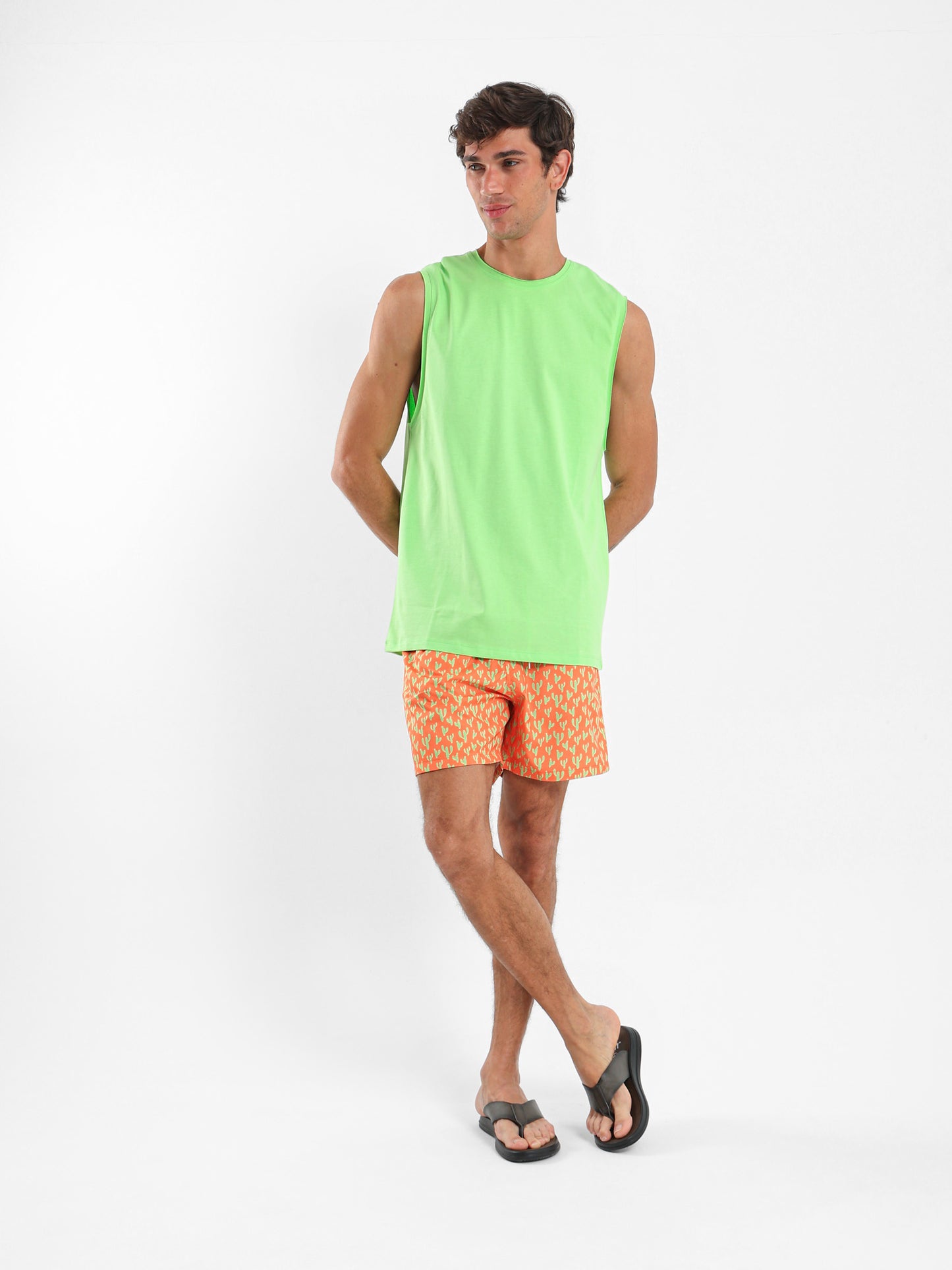 Basic Dropped Armhole T-Shirt