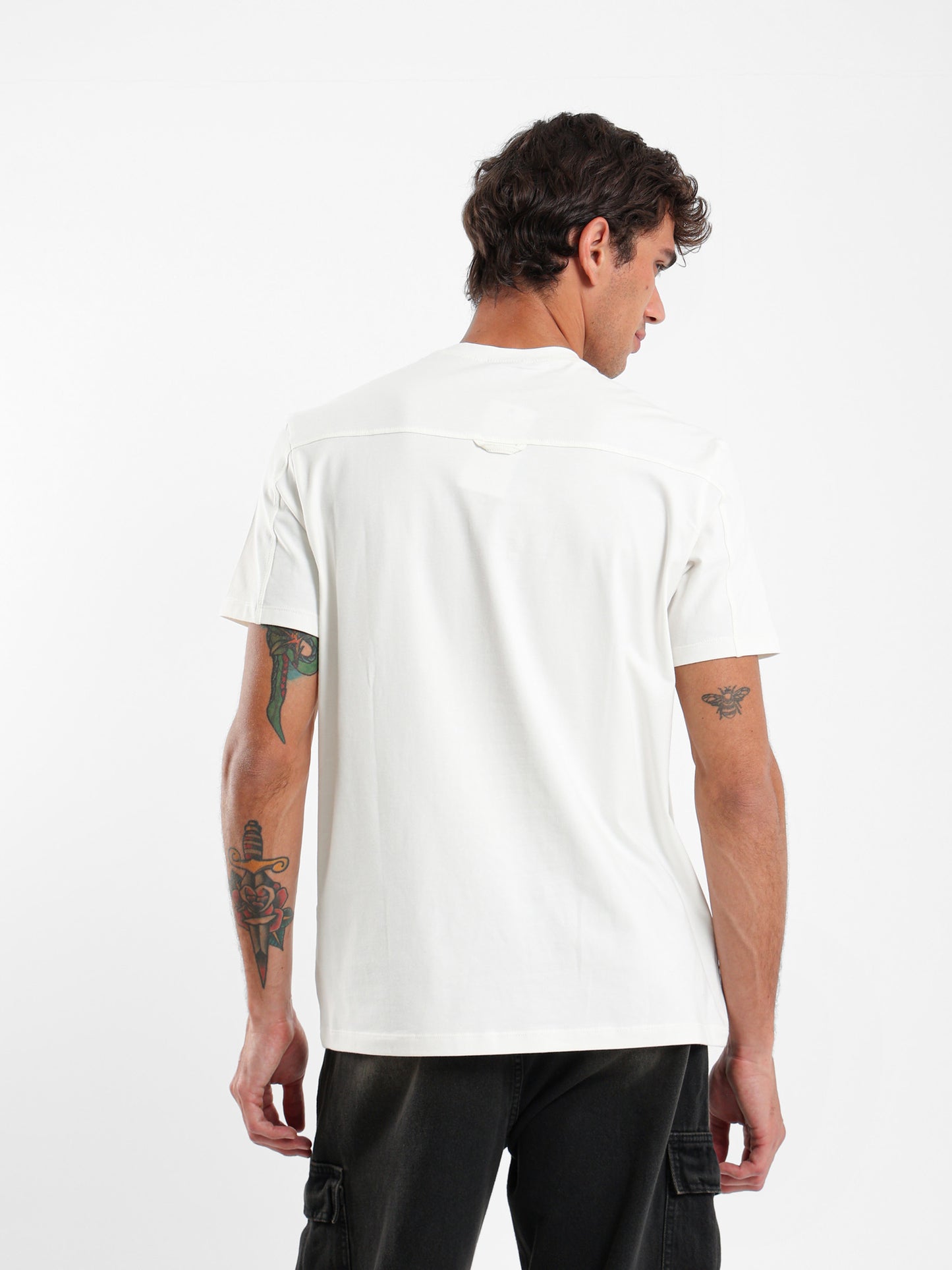 Crochet Pocket T-Shirt