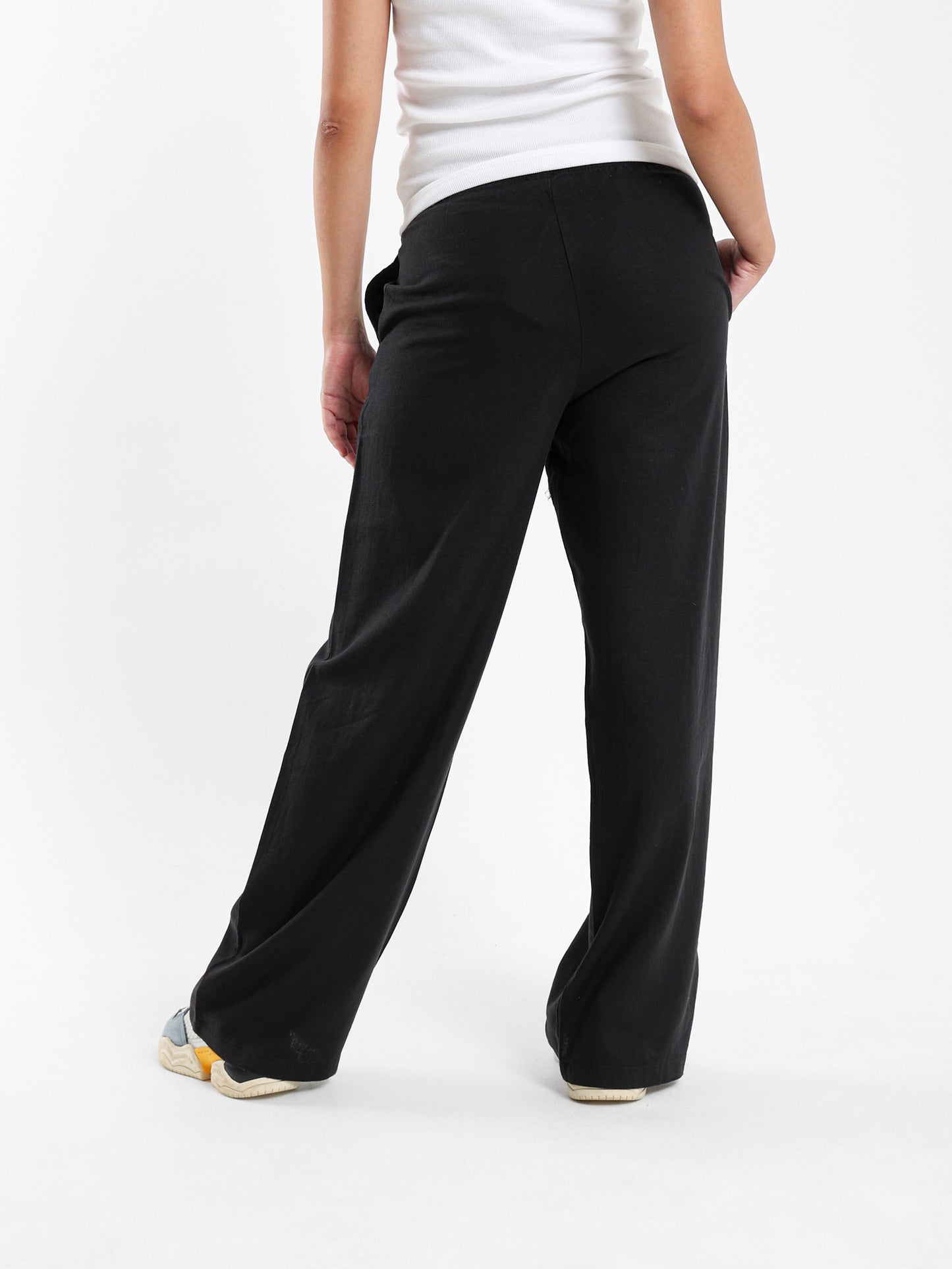 Drawstring Waist Pants