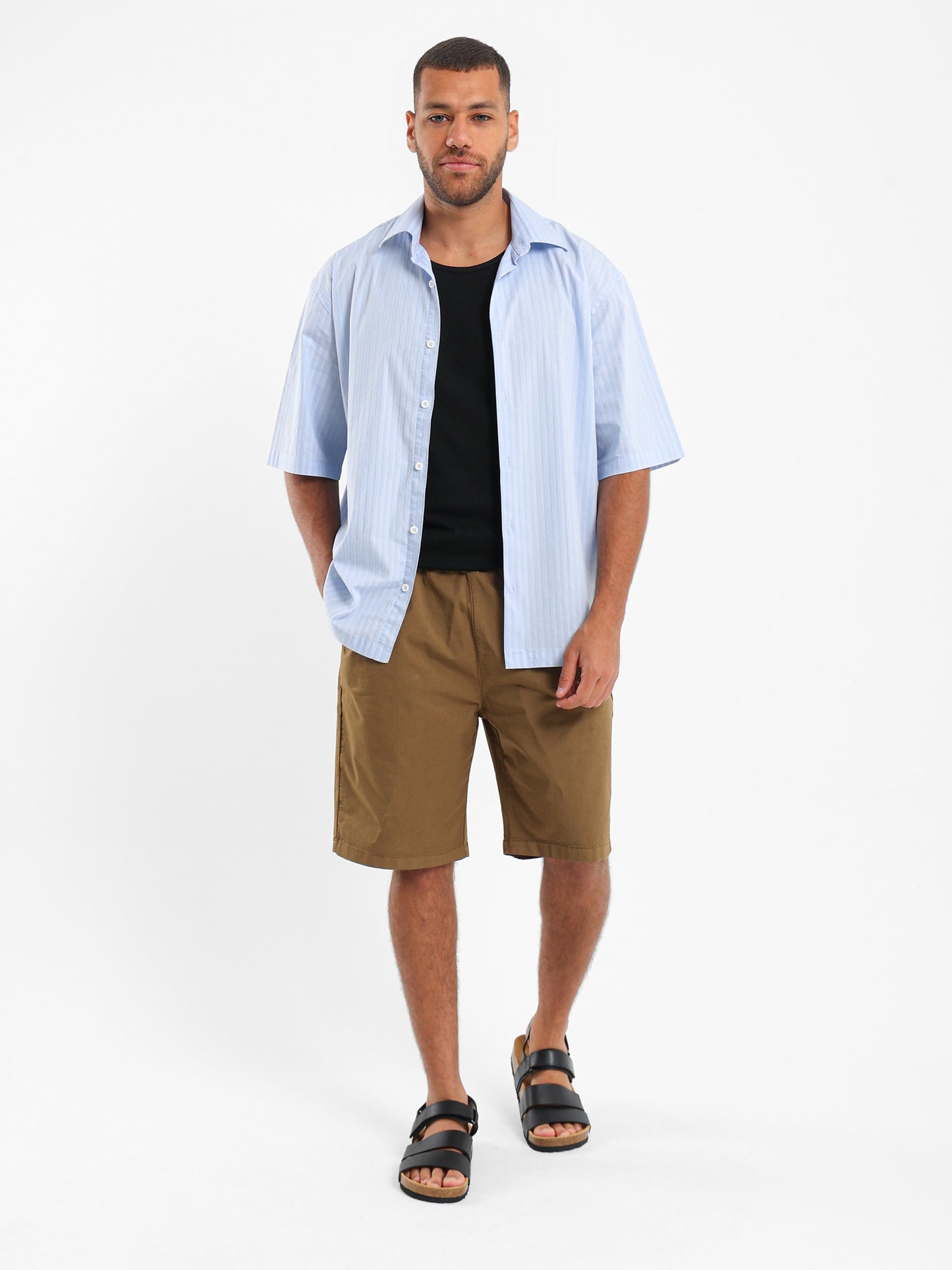 Relaxed Fit Striped Shirt