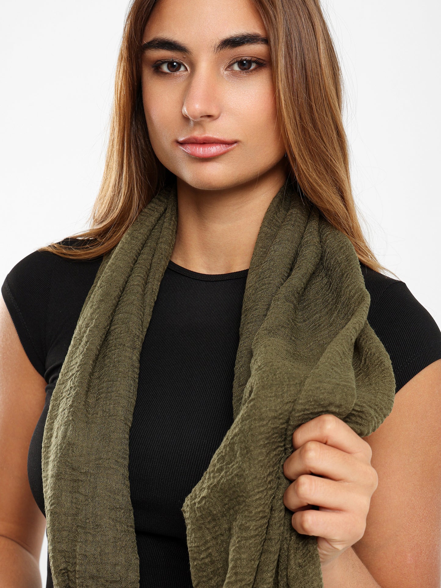 Textured Lightweight Scarf