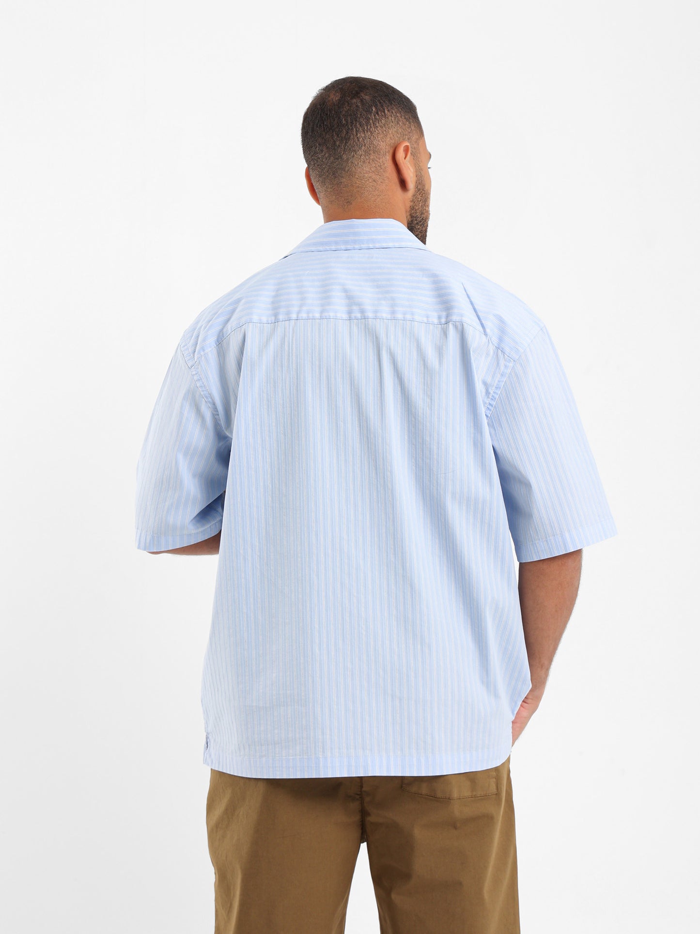 Relaxed Fit Striped Shirt